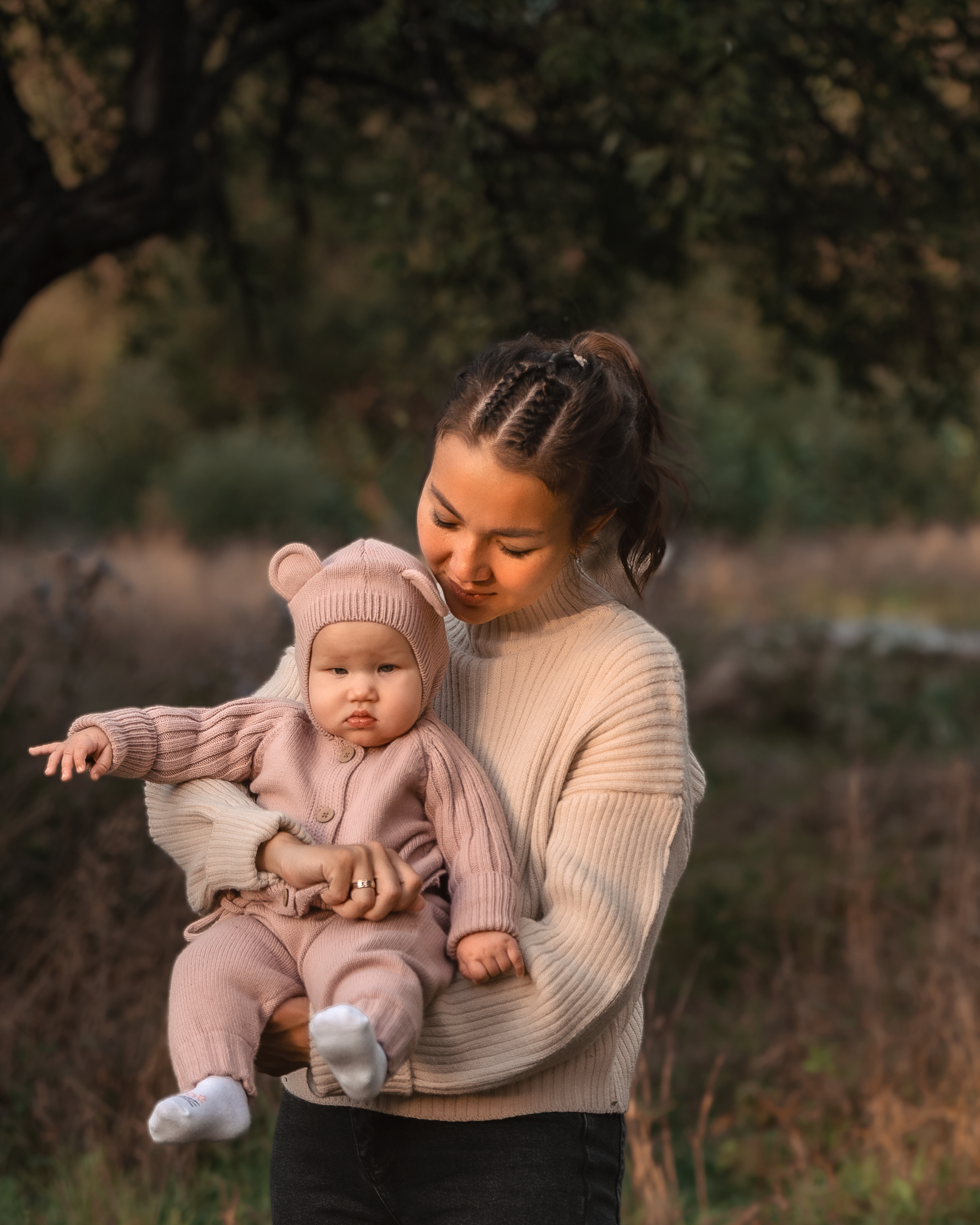 Екатерина и малышка Вика. Фотограф г. Хабаровск
