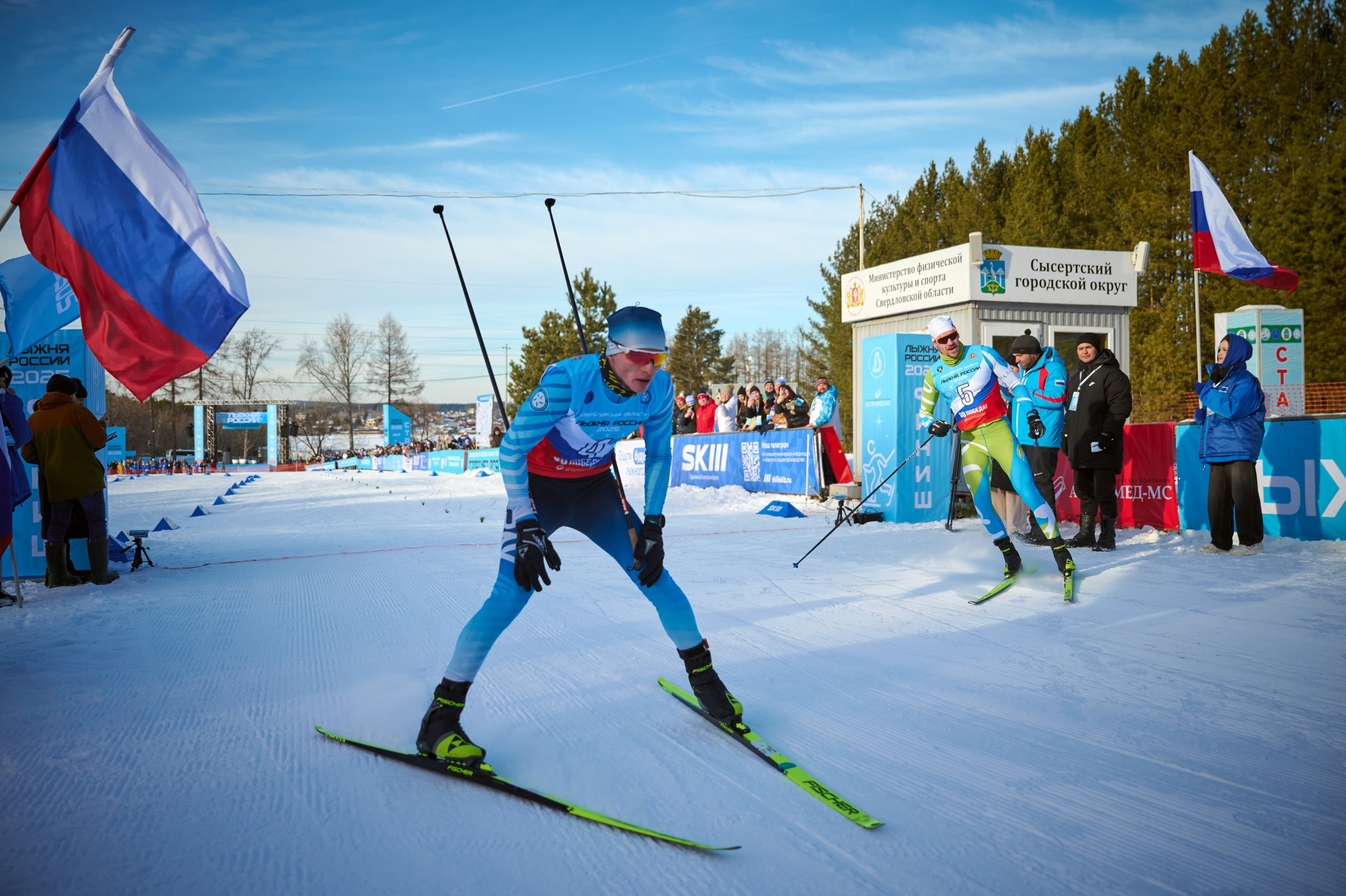 Лыжня России 2025. Мезенцев Евгений фотограф
