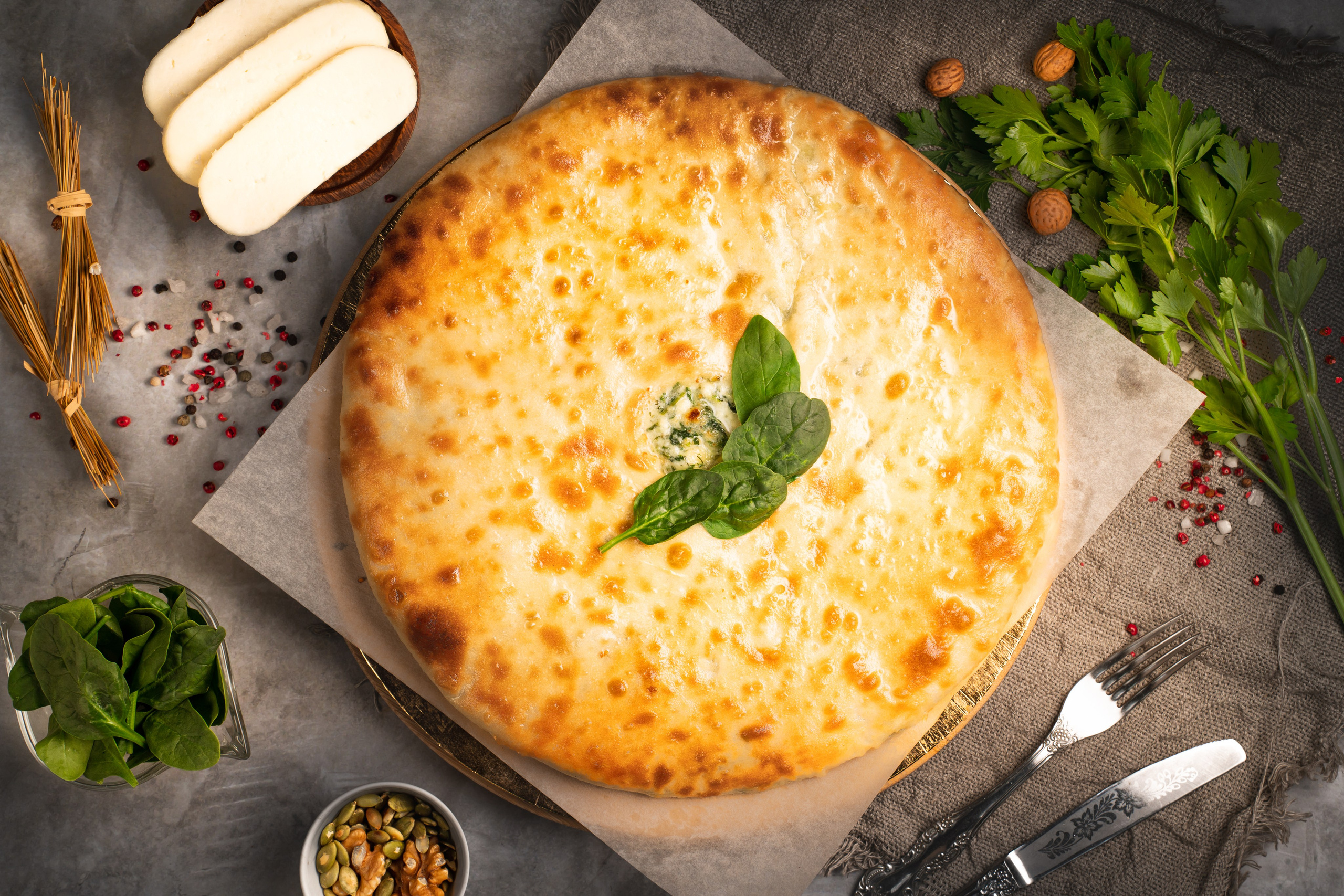 Осетинские пироги. Предметный и фуд-фотограф в Москве Анна Царенко