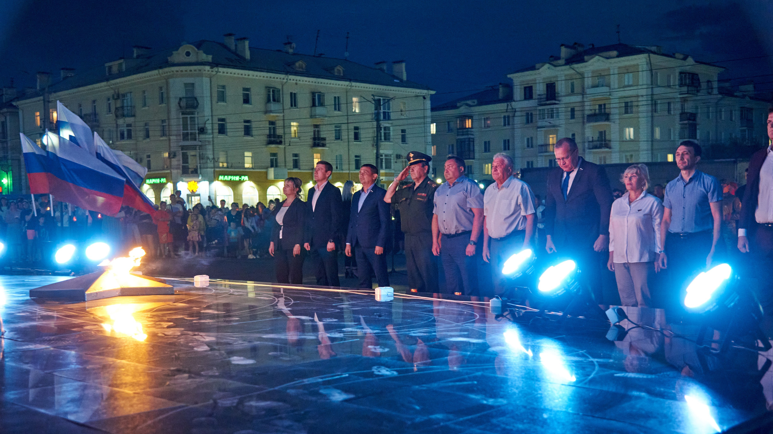 Акция «Свеча памяти». [fXph] Фотограф Масликов Илья. Съёмка мероприятий в Ленинске-Кузнецком