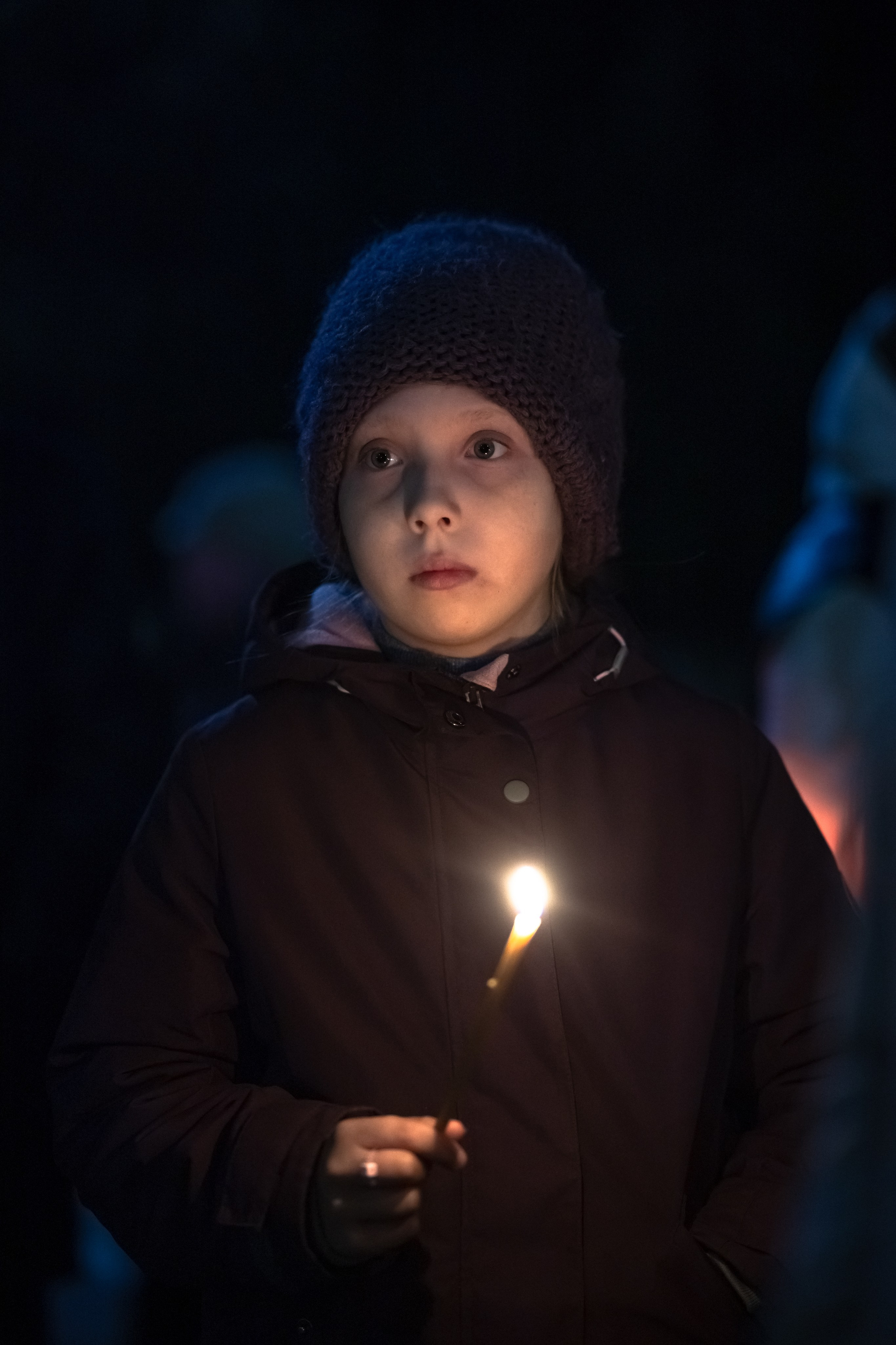 Фотосъемка в храме. Пасха 2023 г. город Таруса. Репортажный фотограф, Москва, Закат