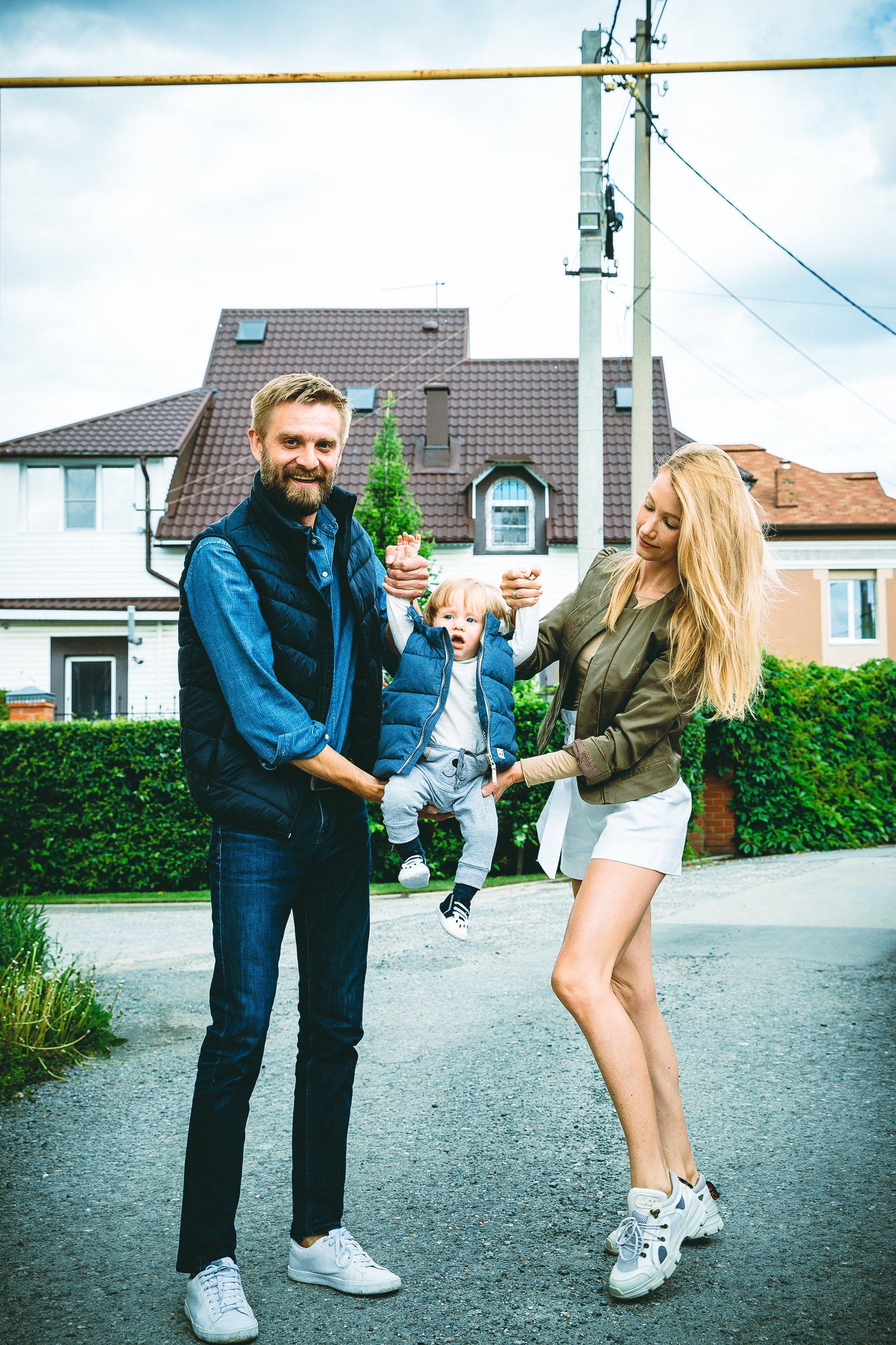 Александр, Екатерина и Сергей. Фотограф Александр Шалагин