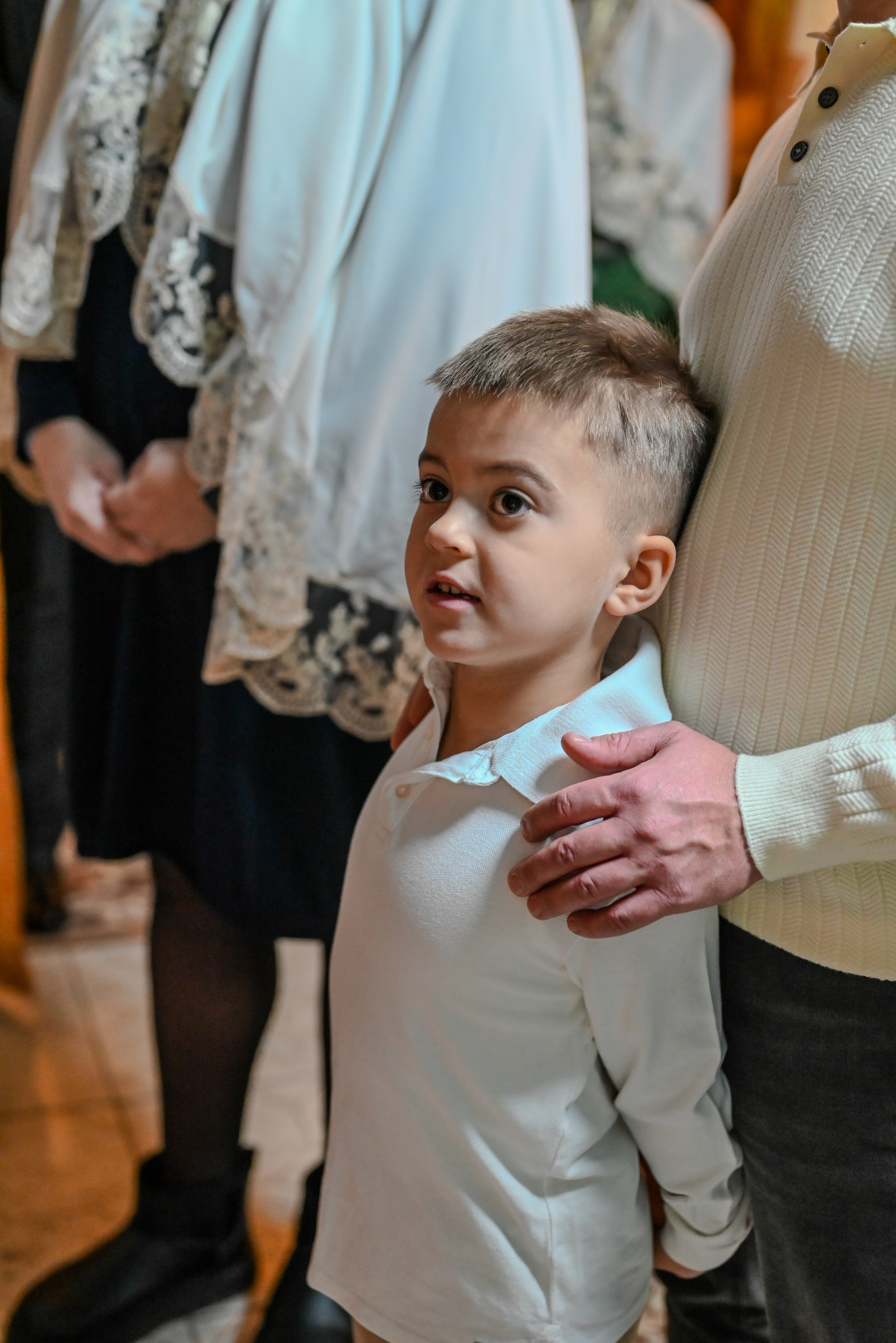 Крещение Совхоз Ленина. Семейный и детский фотограф Москва