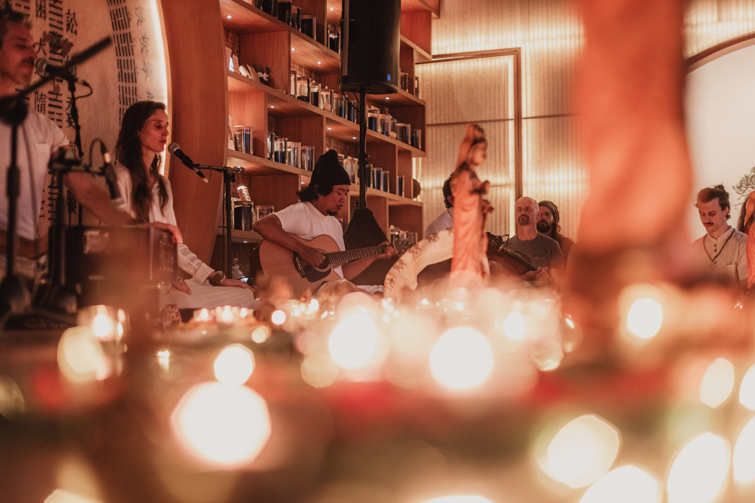 Navaratri w Bhakti Bliss at Dragon tea temple. Мариам Багдасарян