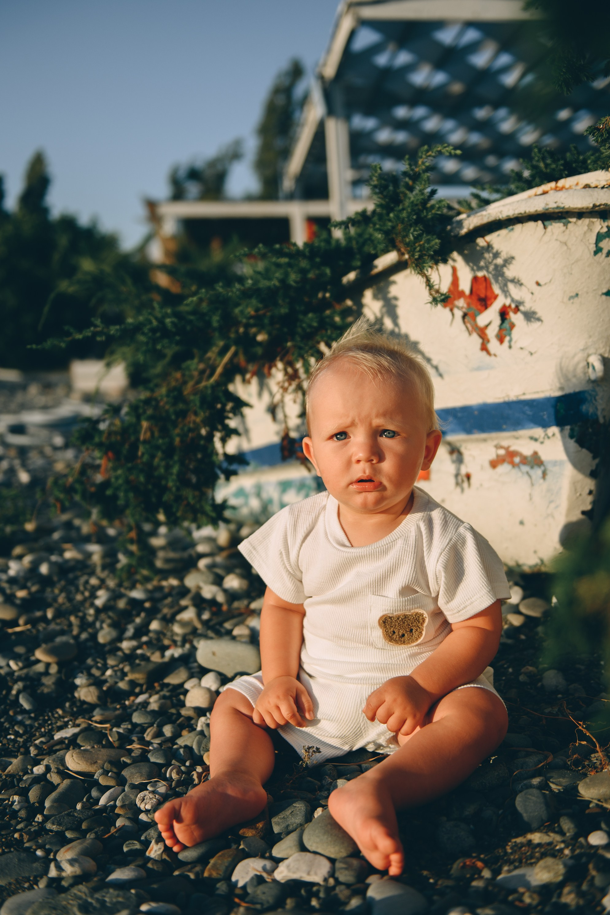 Первое знакомство с морем, мама и малыш. Свадебный и семейный фотограф София Невская
