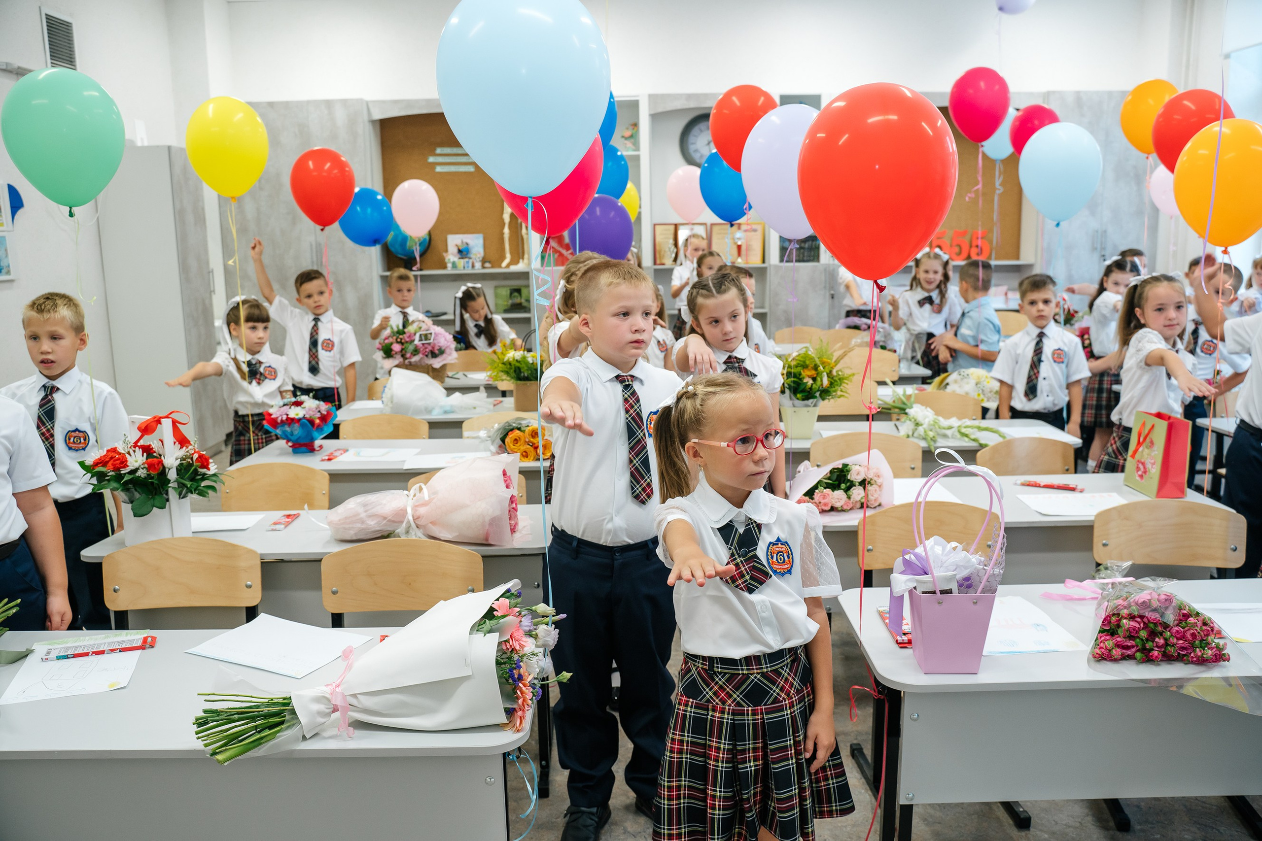 1 сентября. Выпускные альбомы, школьные фотосессии в городе Новороссийске