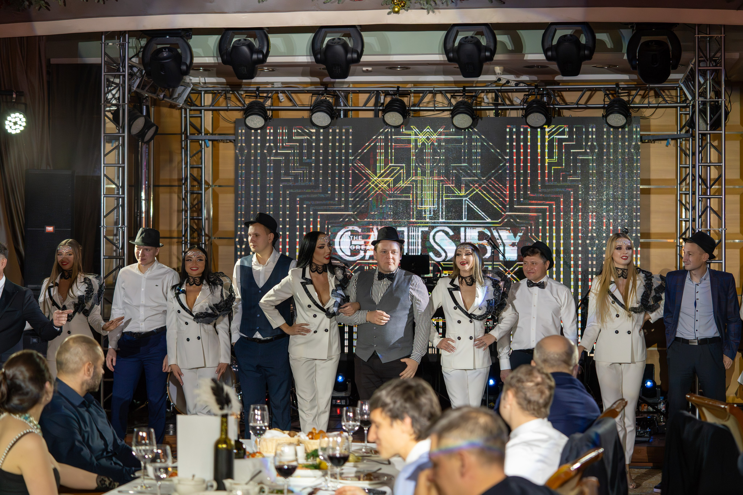 Новый год в стиле Great Gatsby. Репортажный фотограф в Красной Поляне и Сочи Павлюченко Екатерина