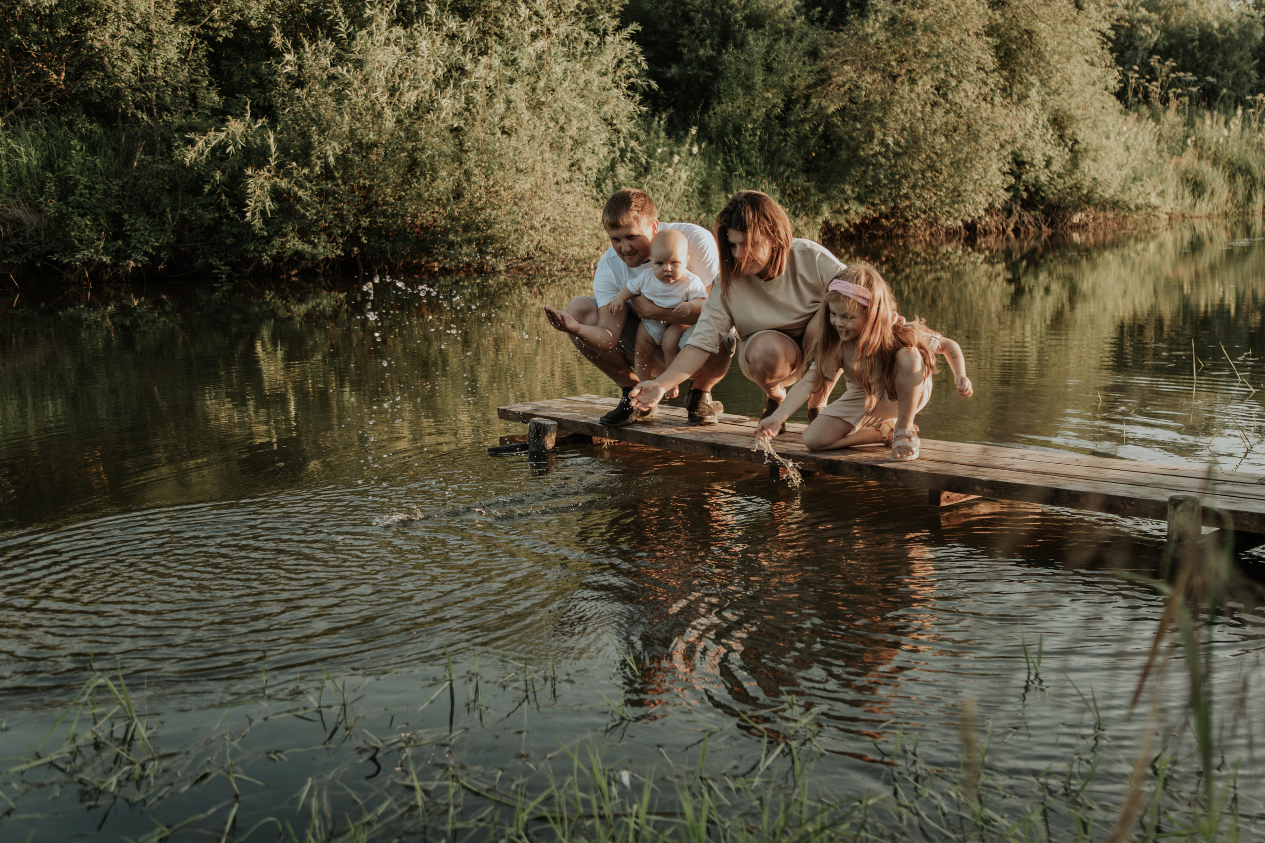 Алина, Павел, Лизонька, Илюша и Пуфик. Фотограф в Киселёвске Татьяна Трухалева