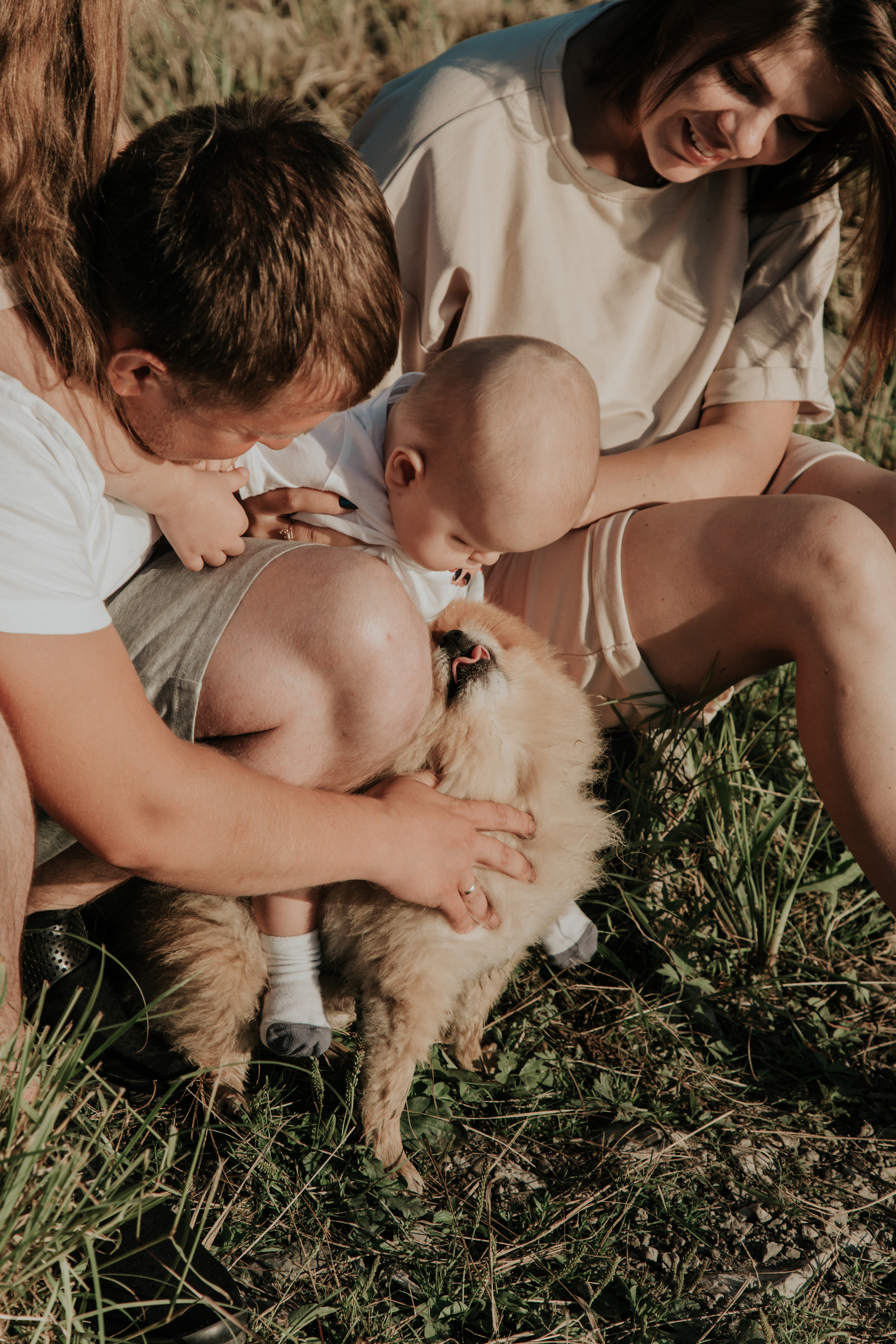 Алина, Павел, Лизонька, Илюша и Пуфик. Фотограф в Киселёвске Татьяна Трухалева