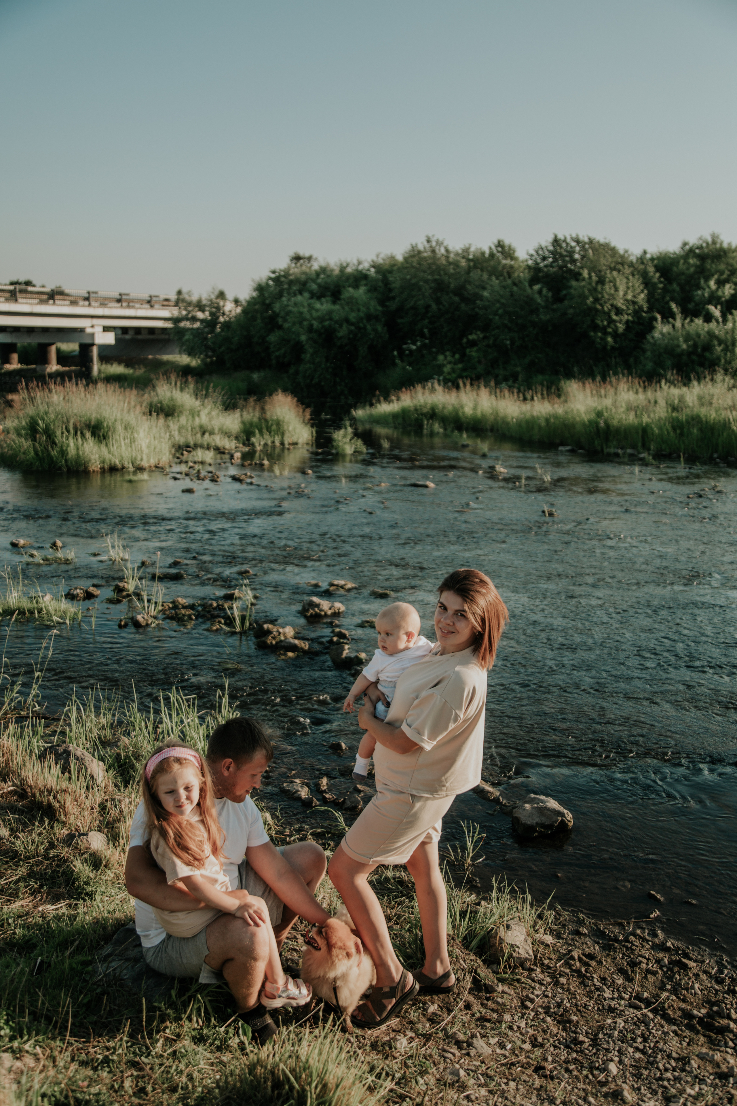 Алина, Павел, Лизонька, Илюша и Пуфик. Фотограф в Киселёвске Татьяна Трухалева