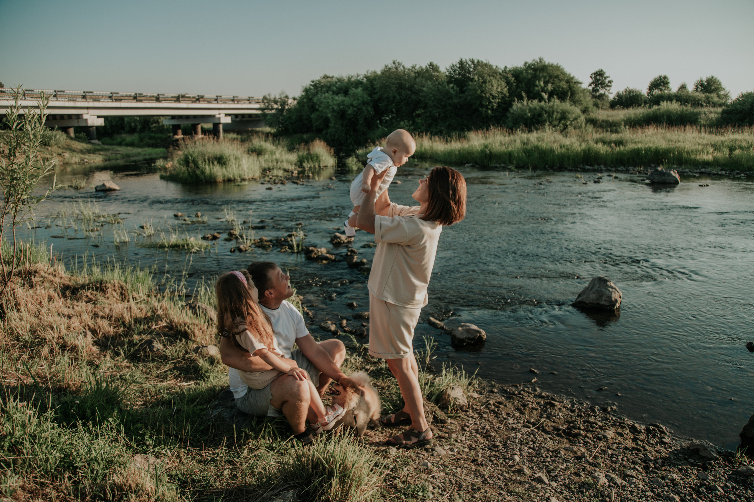 Алина, Павел, Лизонька, Илюша и Пуфик. Фотограф в Киселёвске Татьяна Трухалева