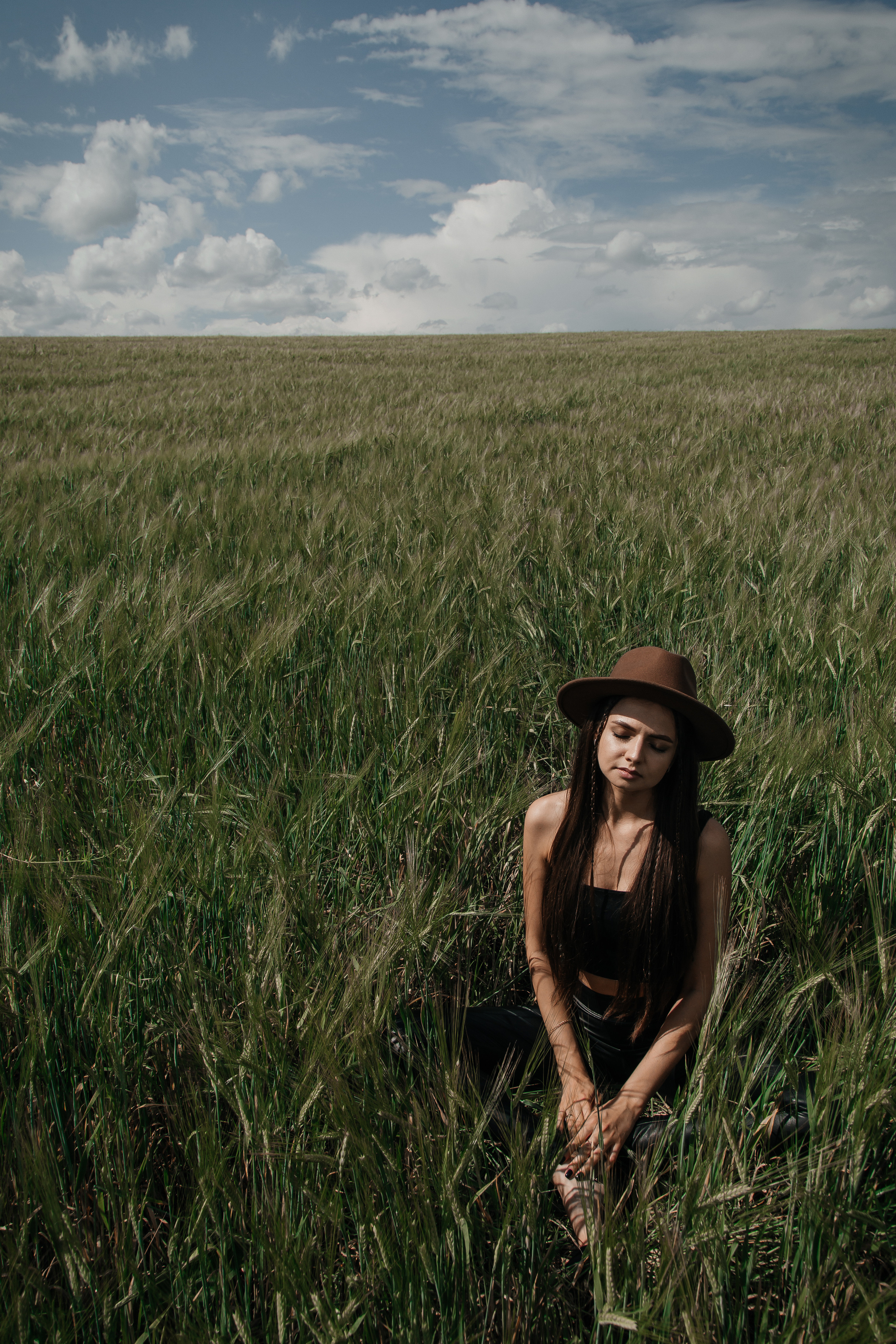 ФОТОСЕССИЯ В ЯЧМЕННОМ ПОЛЕ. Фотограф в Киселёвске Татьяна Трухалева