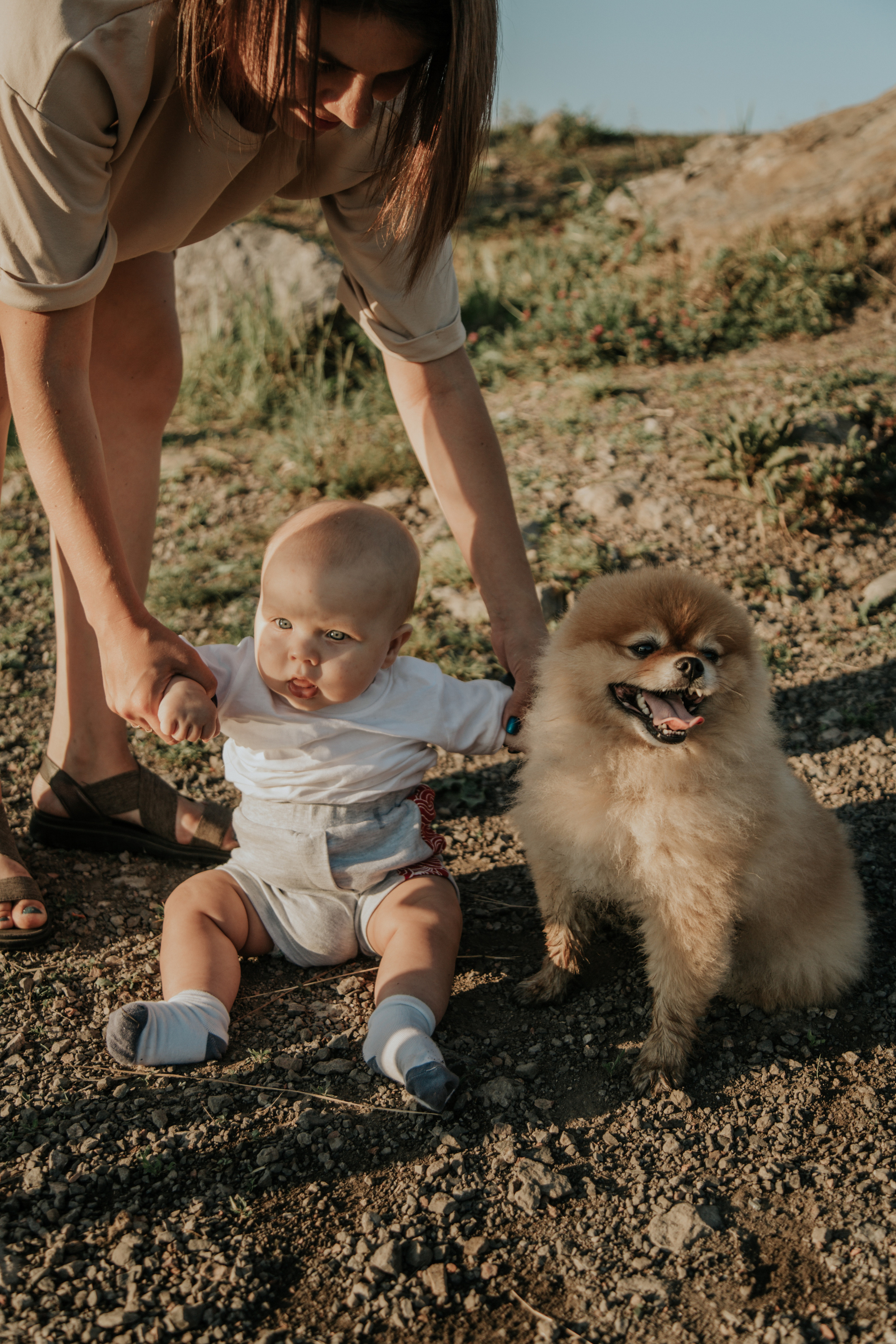 Алина, Павел, Лизонька, Илюша и Пуфик. Фотограф в Киселёвске Татьяна Трухалева