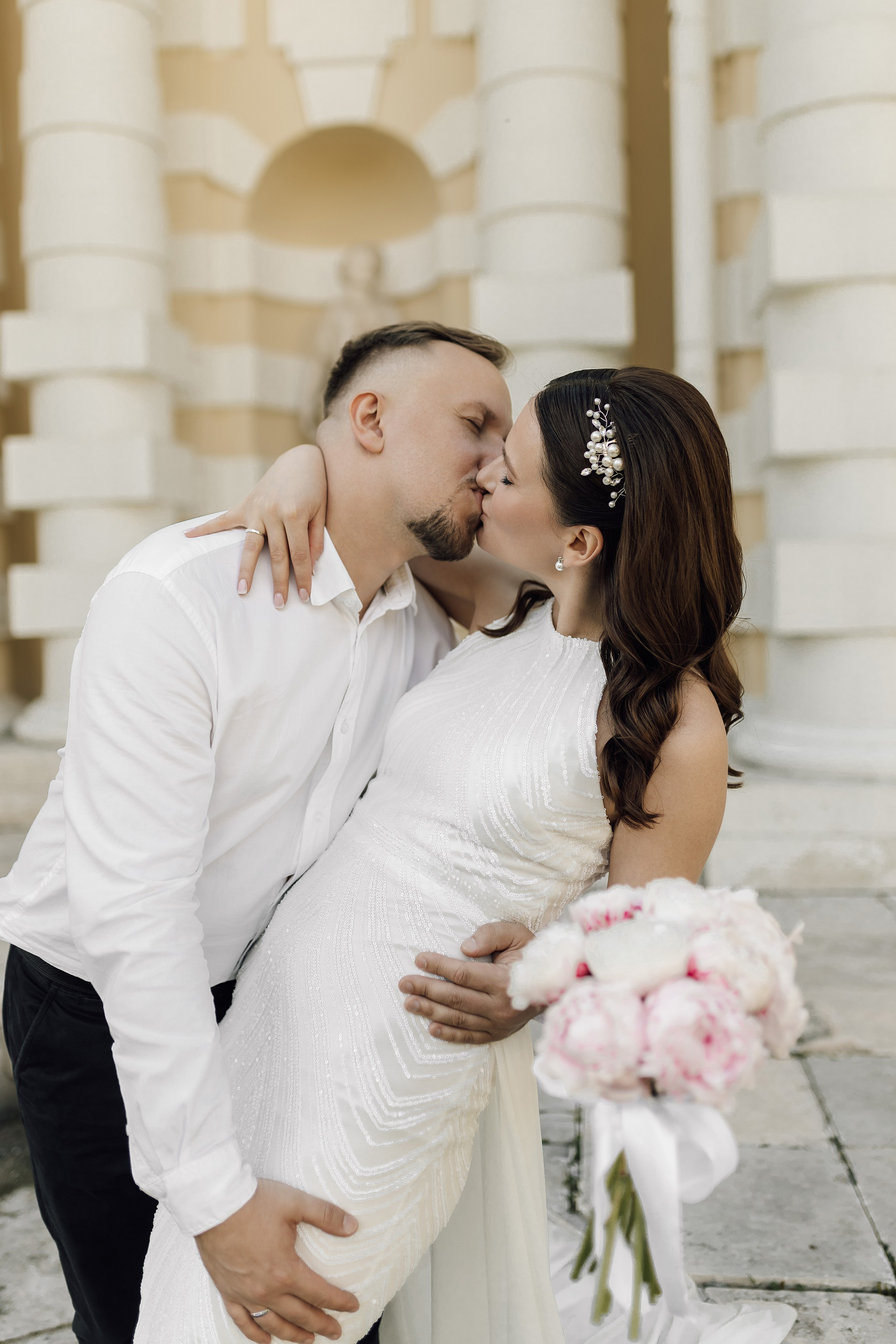 Сергей & Татьяна (Грибоедовский загс и прогулка в Кусково). Фотограф в Москве Юлия Хамзина