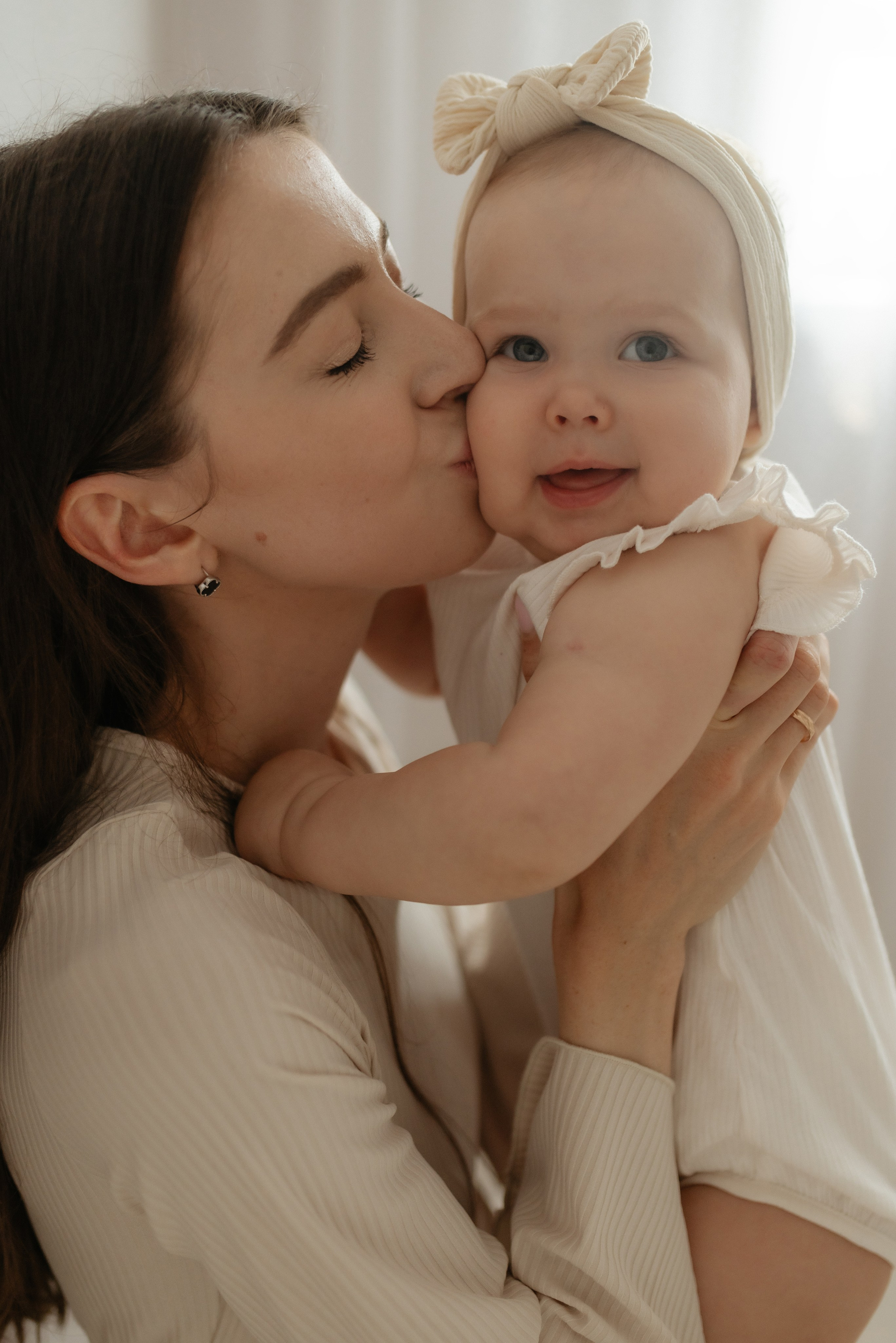 Семейная фотосессия дома. Семейный и портретный фотограф Нижний Новгород