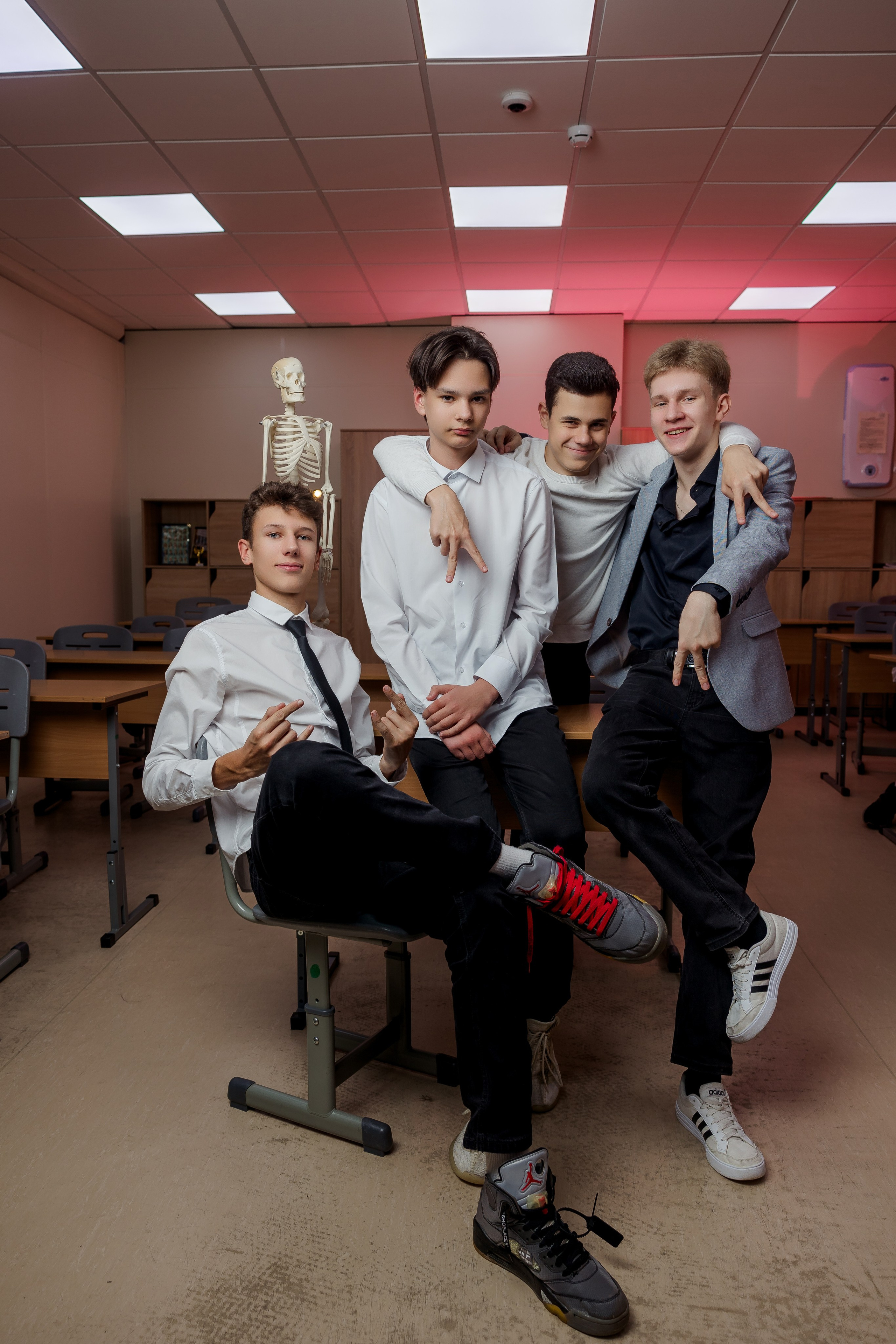 В школе. Выпускные альбомы в Зеленограде и Москве