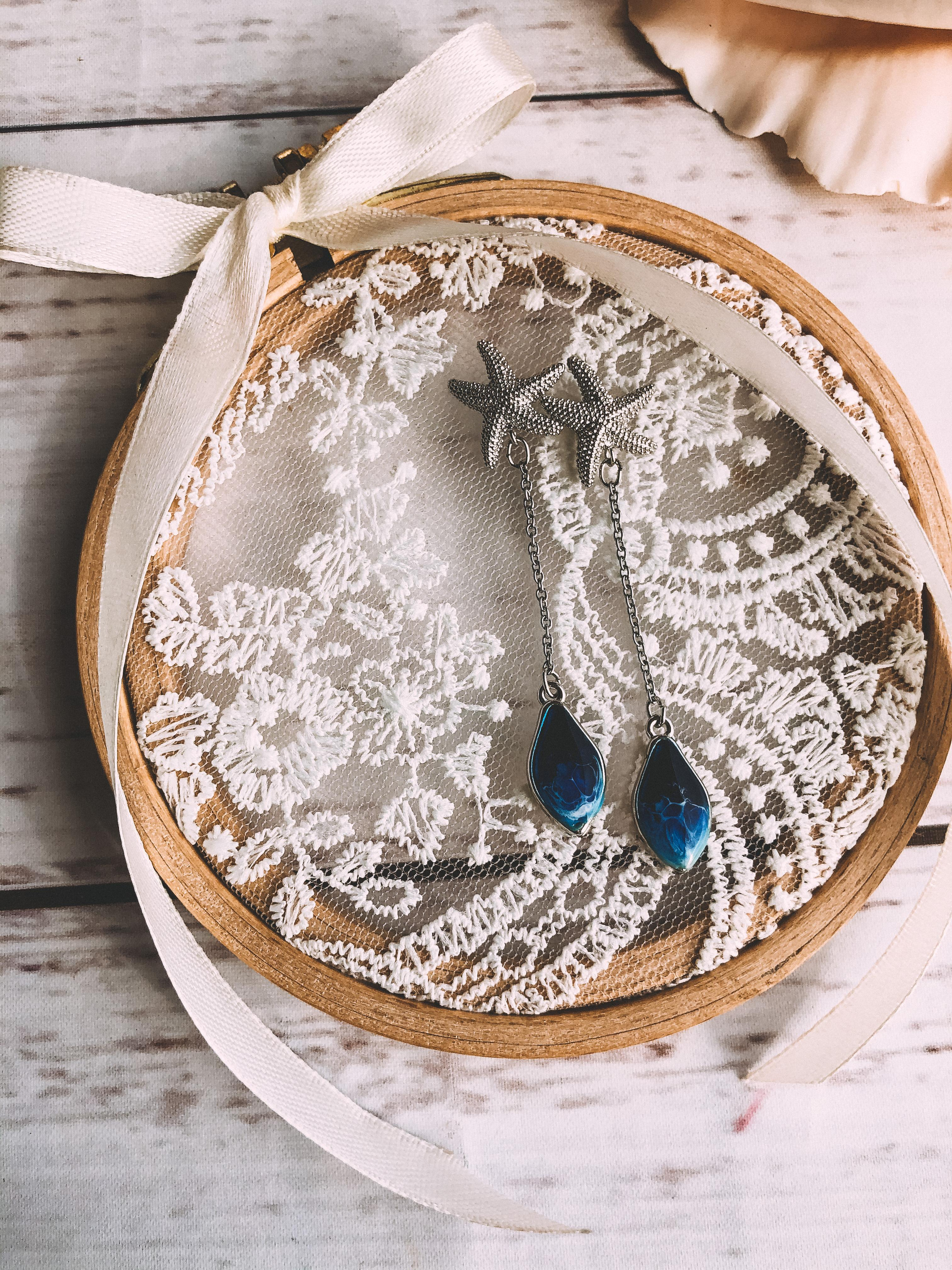 Эпоксидная смола. Seatales — эпоксидная смола и спиртовые чернила