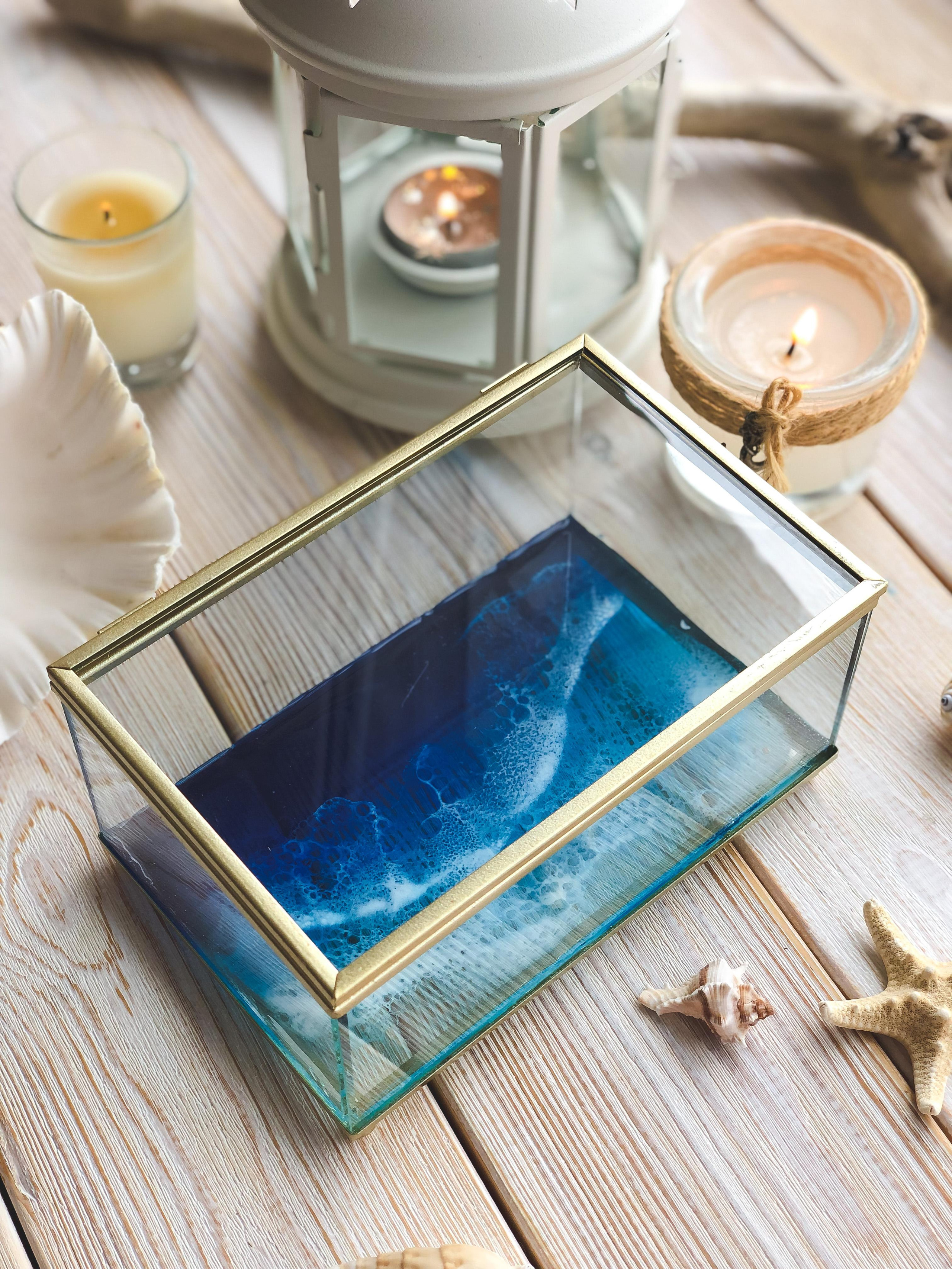 Эпоксидная смола. Seatales — эпоксидная смола и спиртовые чернила