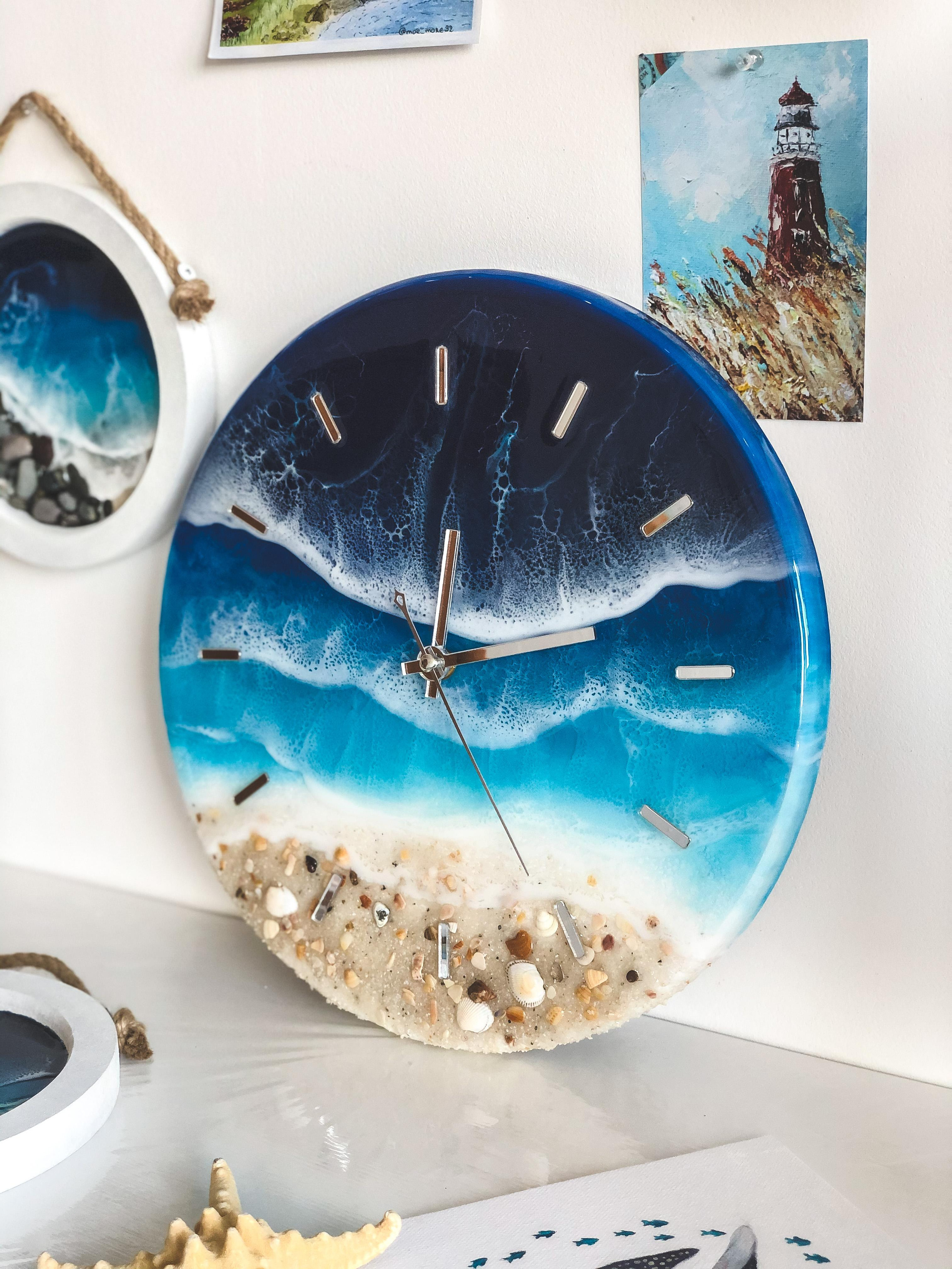 Эпоксидная смола. Seatales — эпоксидная смола и спиртовые чернила