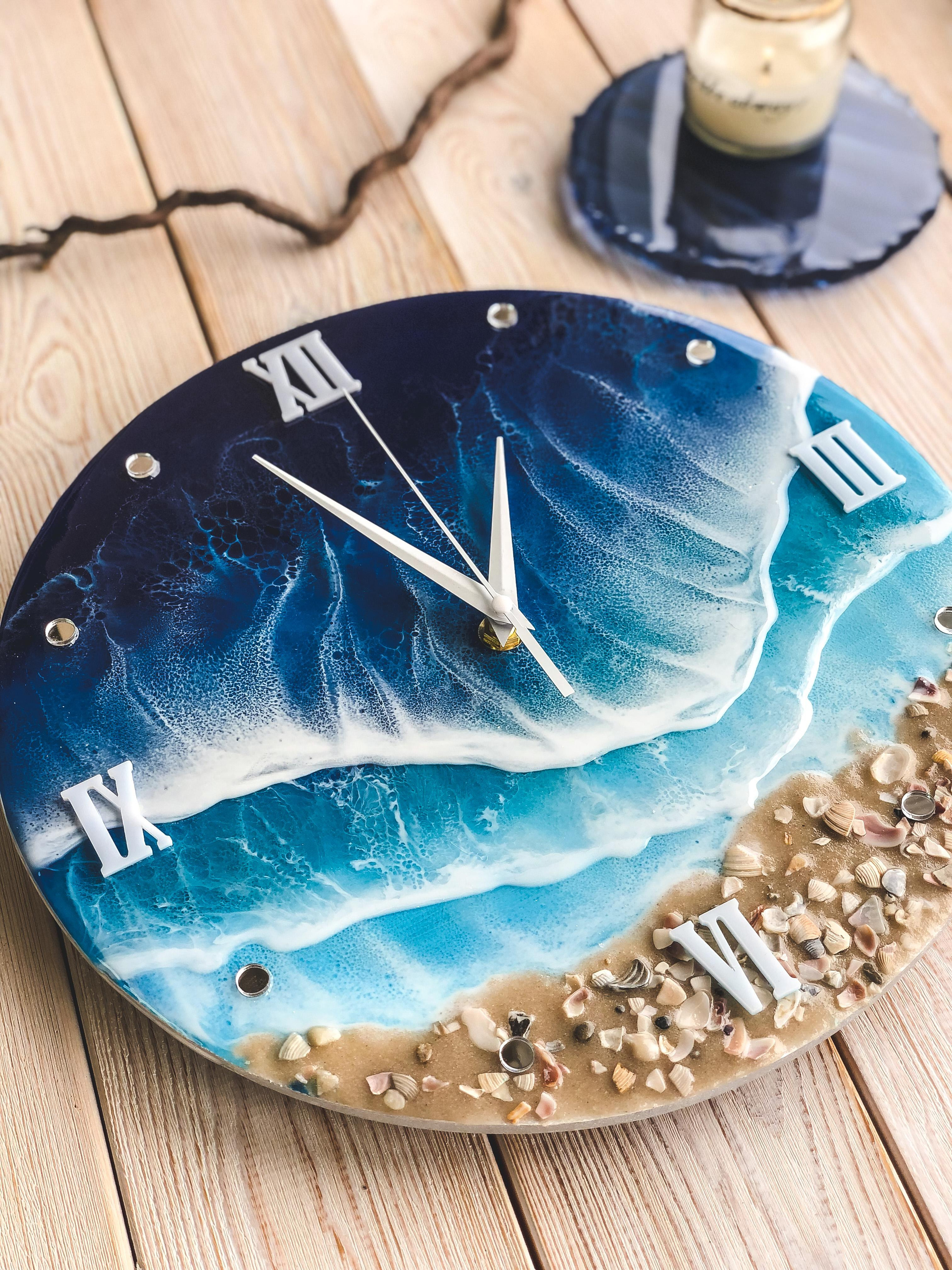 Эпоксидная смола. Seatales — эпоксидная смола и спиртовые чернила