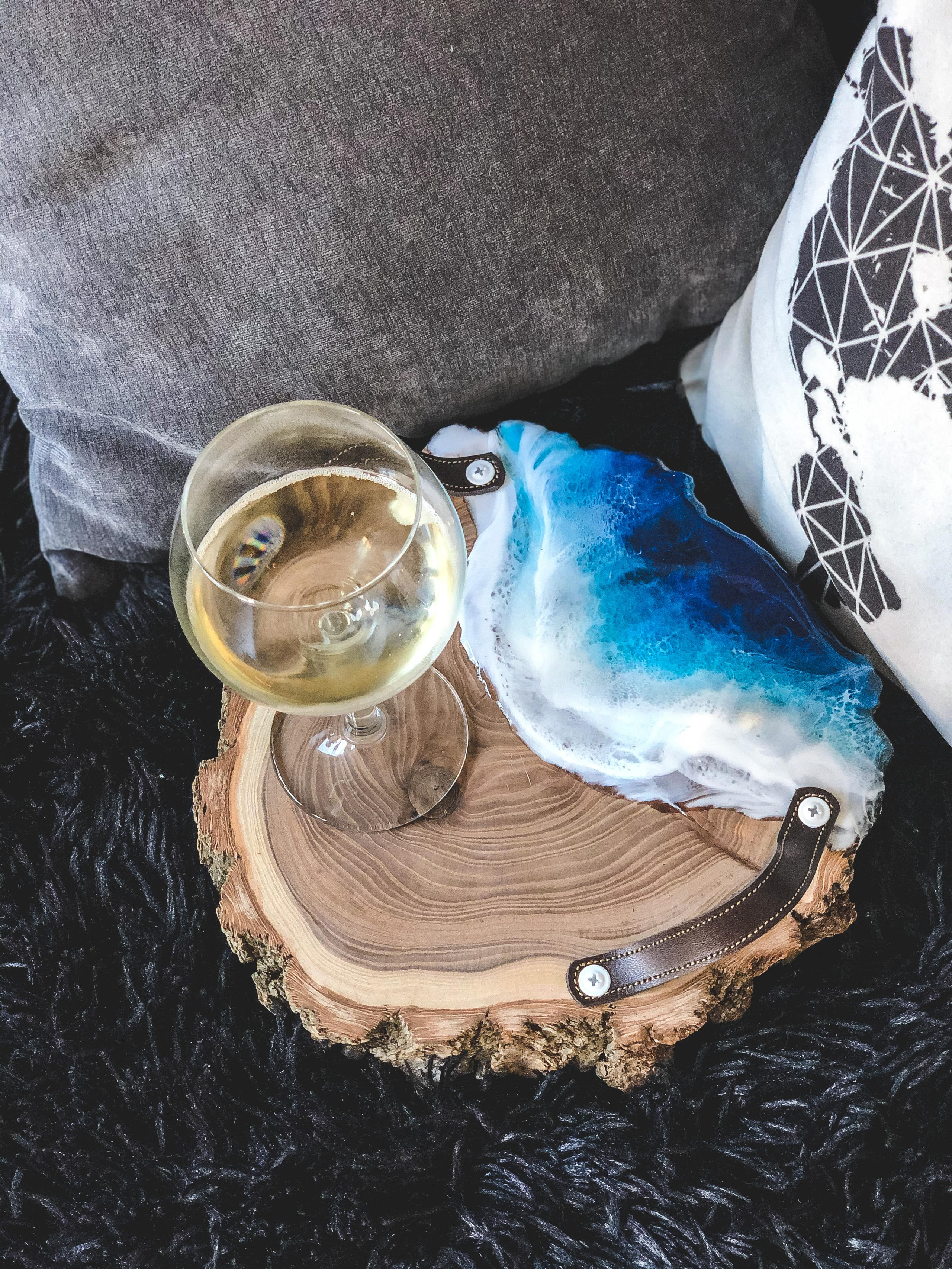 Эпоксидная смола. Seatales — эпоксидная смола и спиртовые чернила