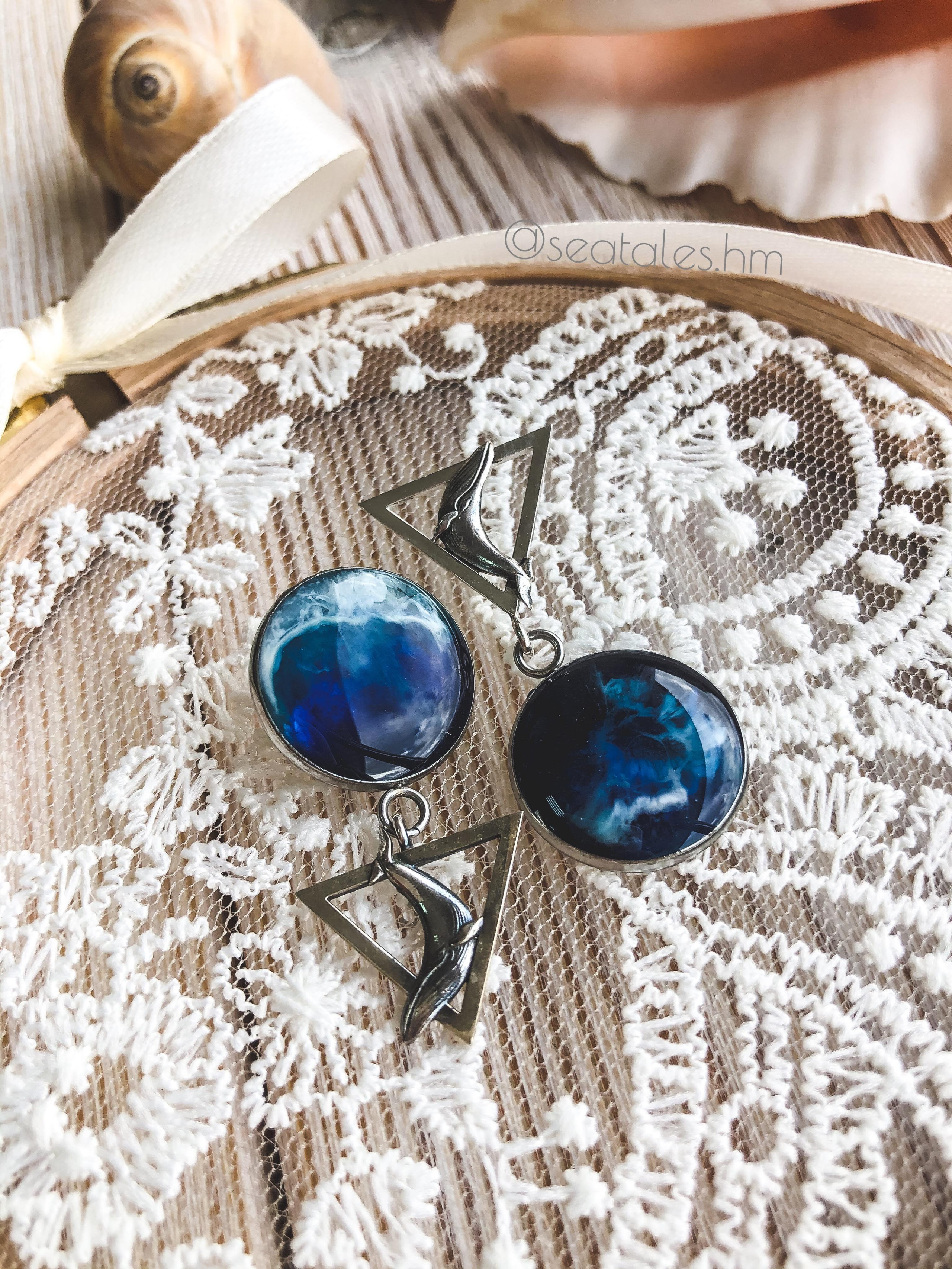 Эпоксидная смола. Seatales — эпоксидная смола и спиртовые чернила