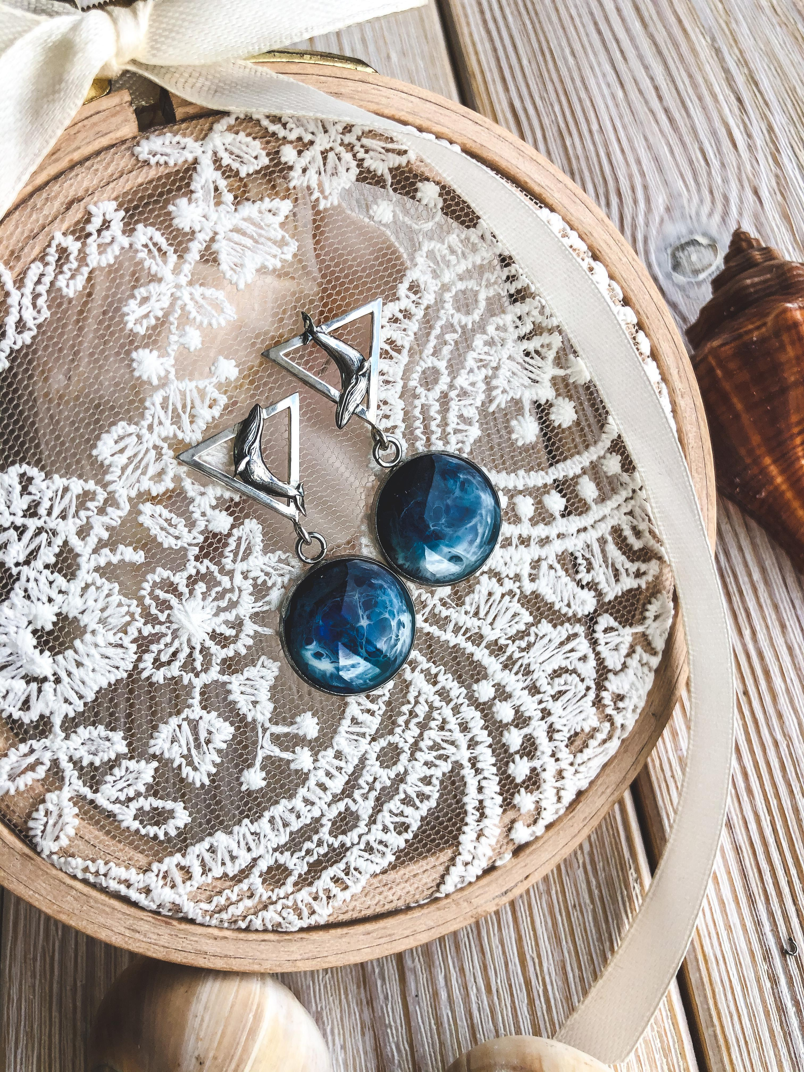 Эпоксидная смола. Seatales — эпоксидная смола и спиртовые чернила