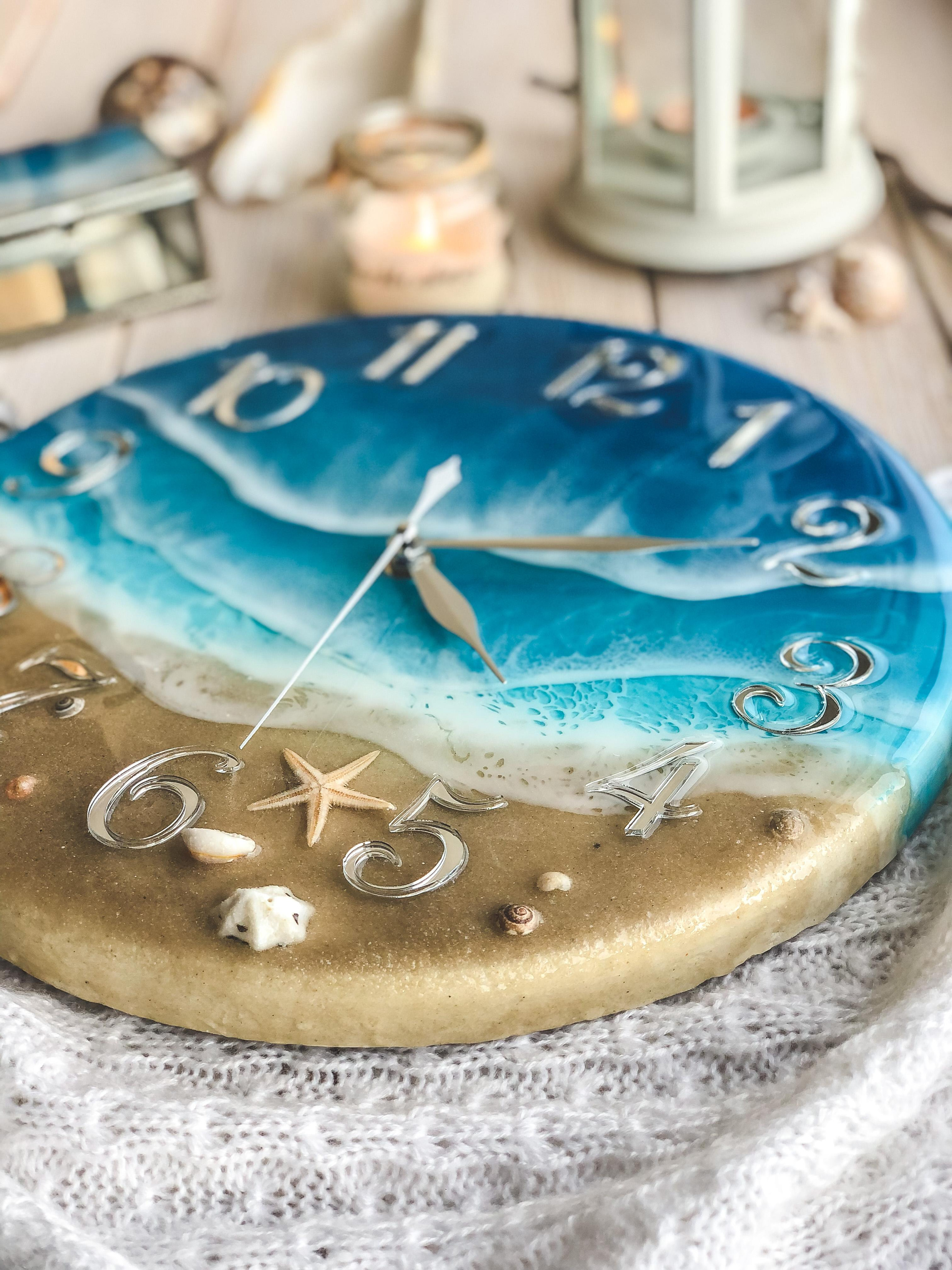 Эпоксидная смола. Seatales — эпоксидная смола и спиртовые чернила