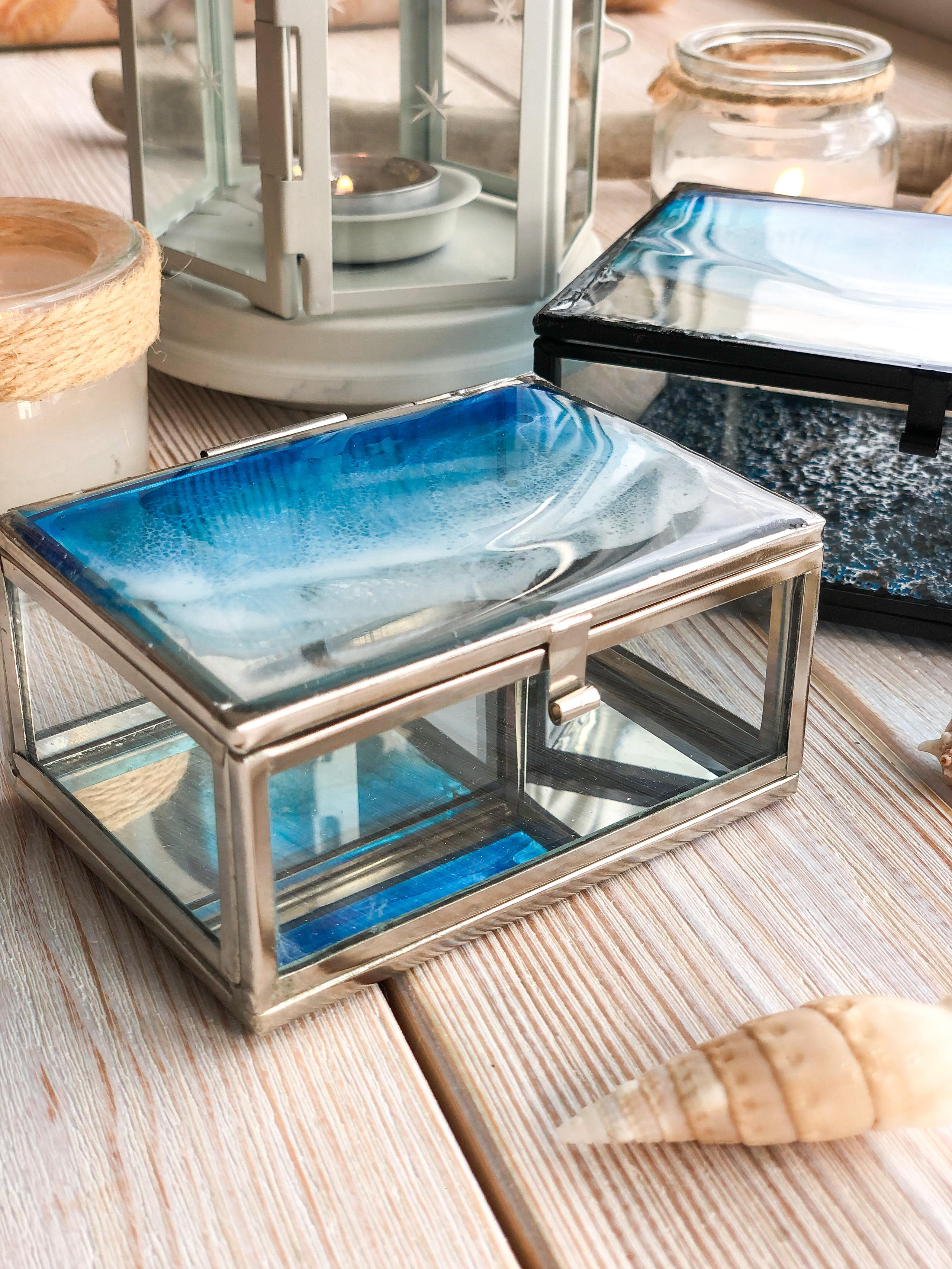 Эпоксидная смола. Seatales — эпоксидная смола и спиртовые чернила