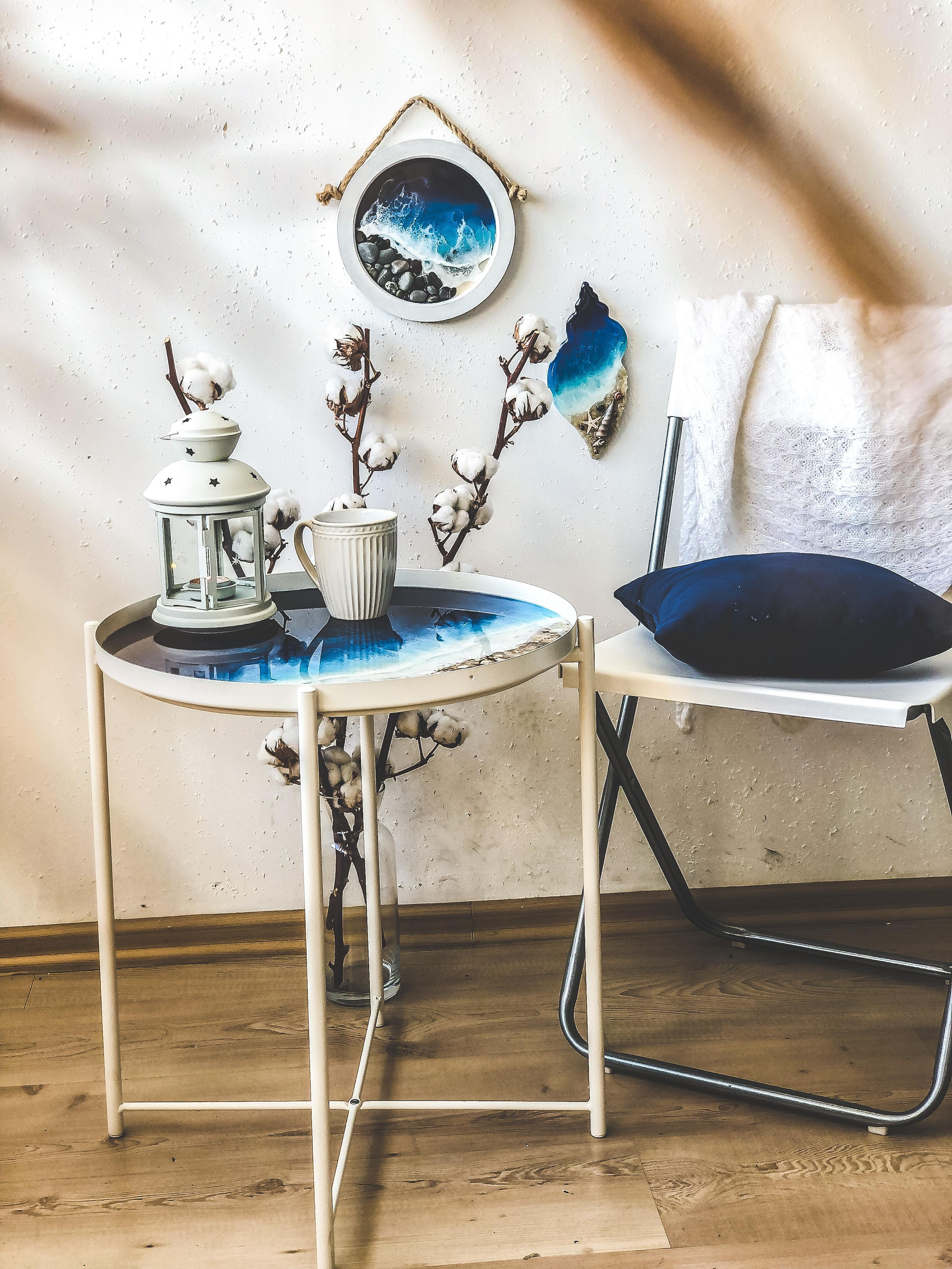 Эпоксидная смола. Seatales — эпоксидная смола и спиртовые чернила