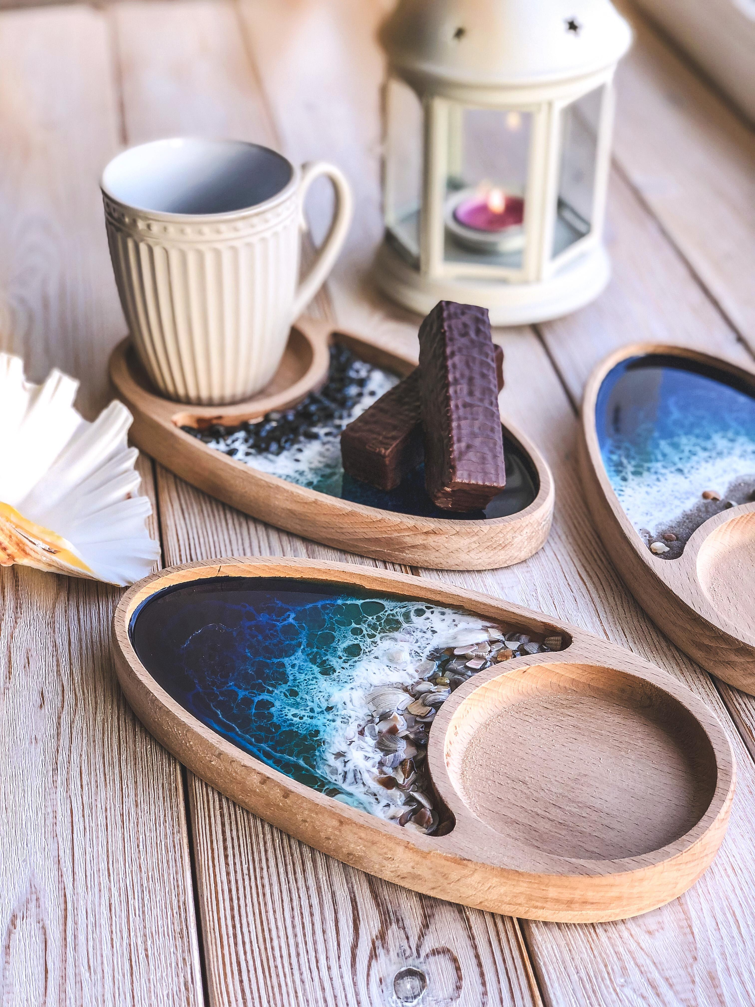 Эпоксидная смола. Seatales — эпоксидная смола и спиртовые чернила