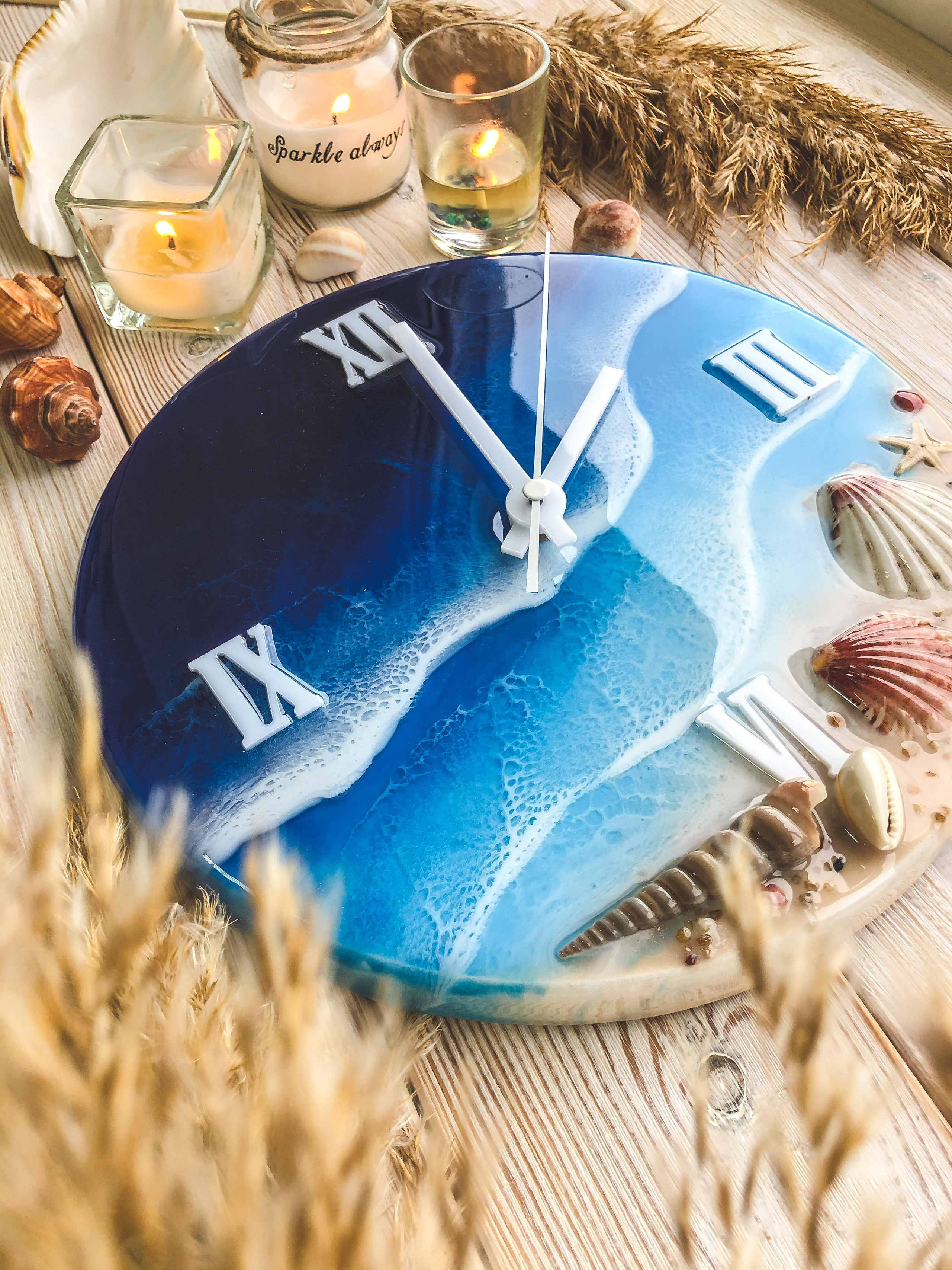 Эпоксидная смола. Seatales — эпоксидная смола и спиртовые чернила