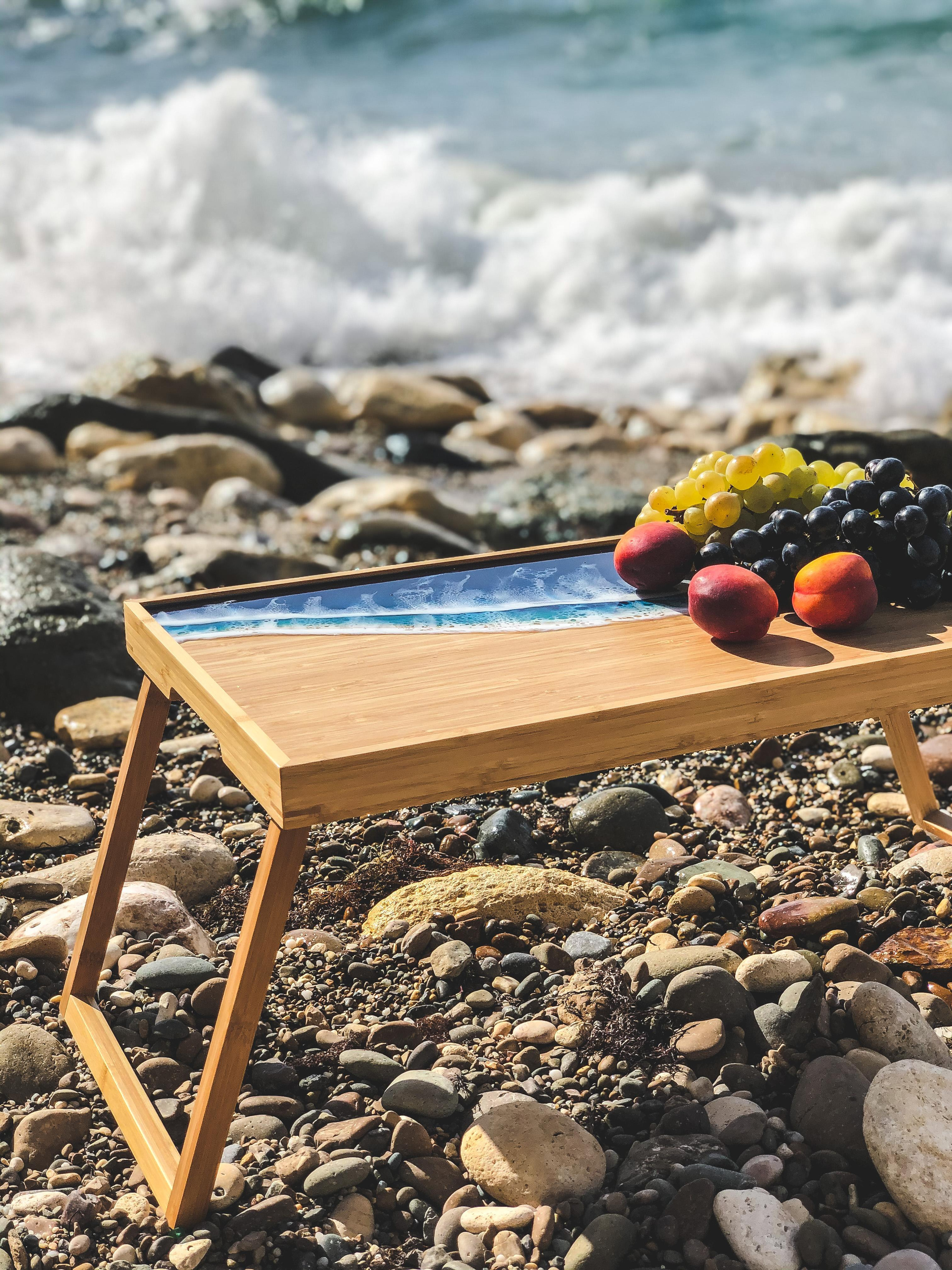 Эпоксидная смола. Seatales — эпоксидная смола и спиртовые чернила