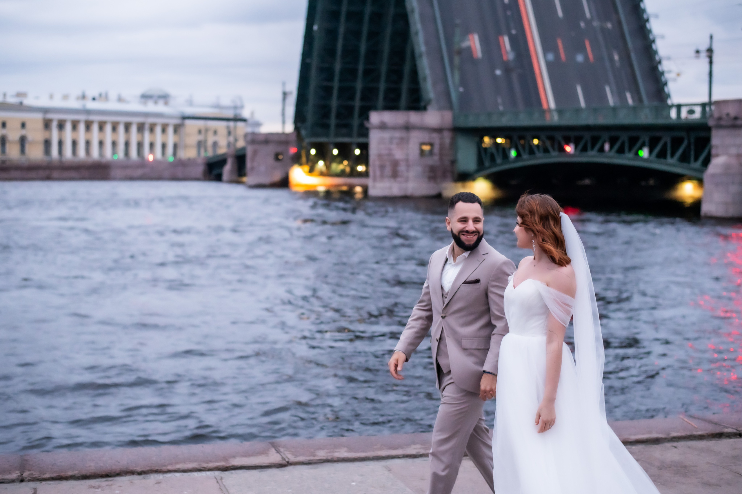 Разводные мосты. Свадебный и семейный фотограф в Санкт-Петербурге — Мария Черепанова