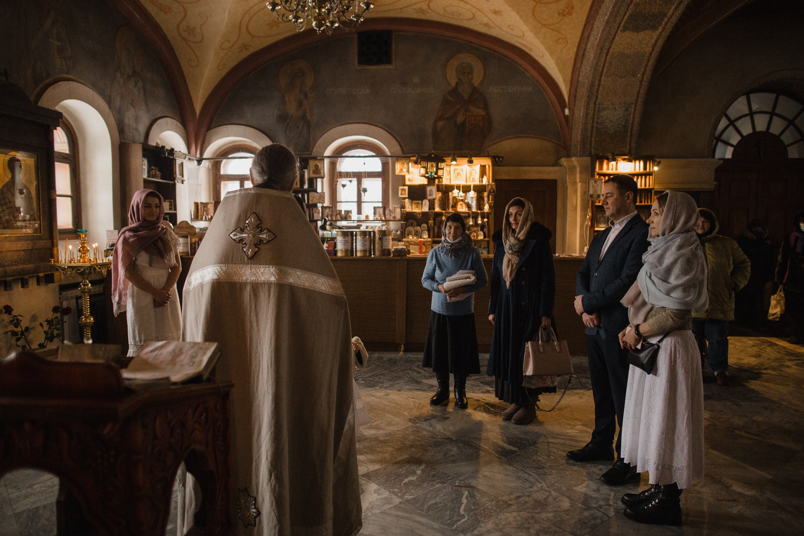 Крещение. Репортажный и свадебный фотограф в Москве Лена Таращенко