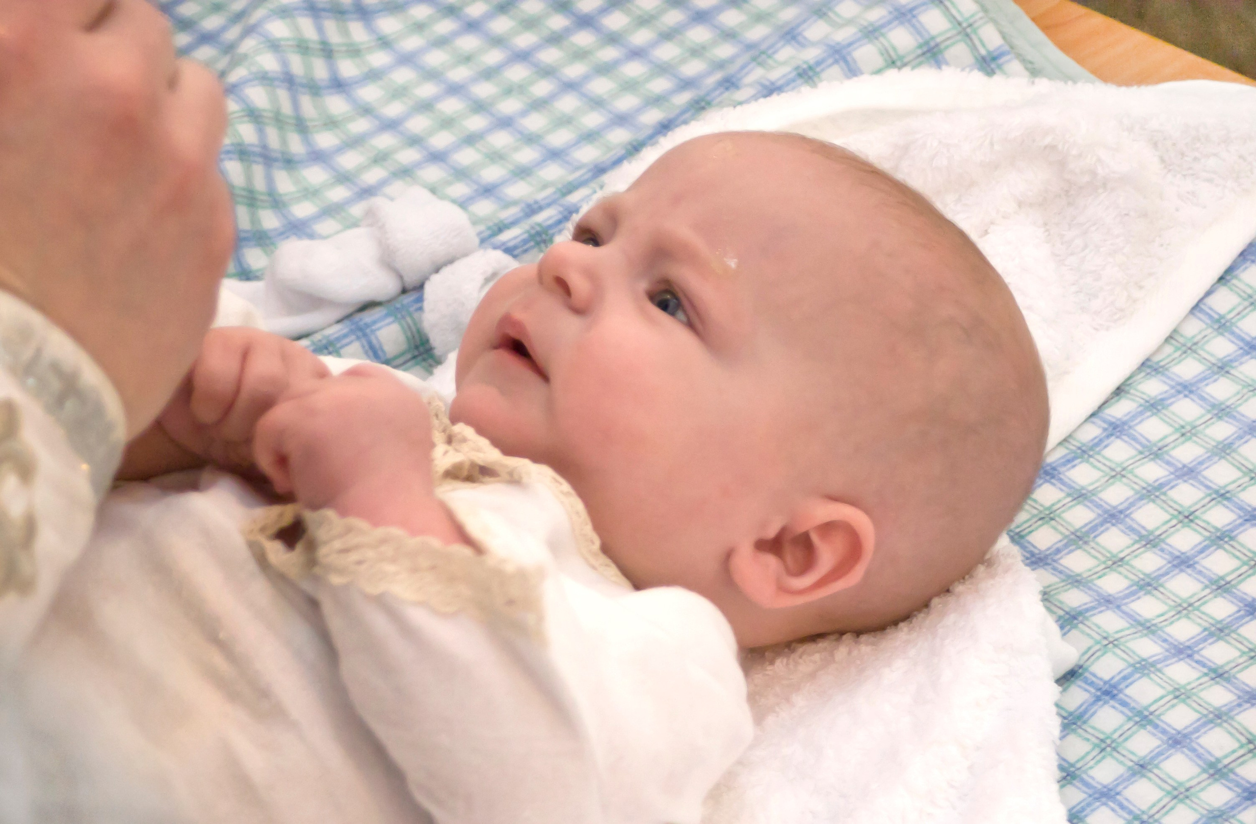 Крестины малыша Егора. Фотограф Нина Брандт в Горном Алтае