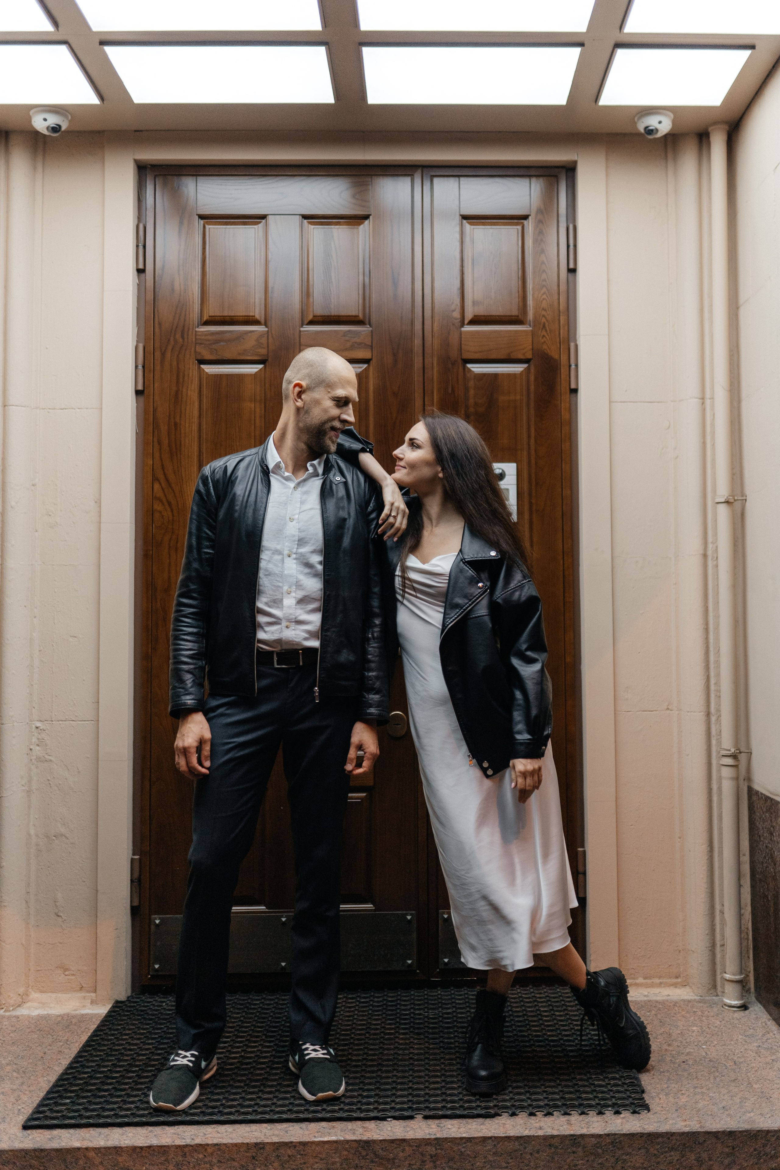 Свадебная прогулка «На крыше». Семейный и свадебный фотограф в Москве Виктория Махова