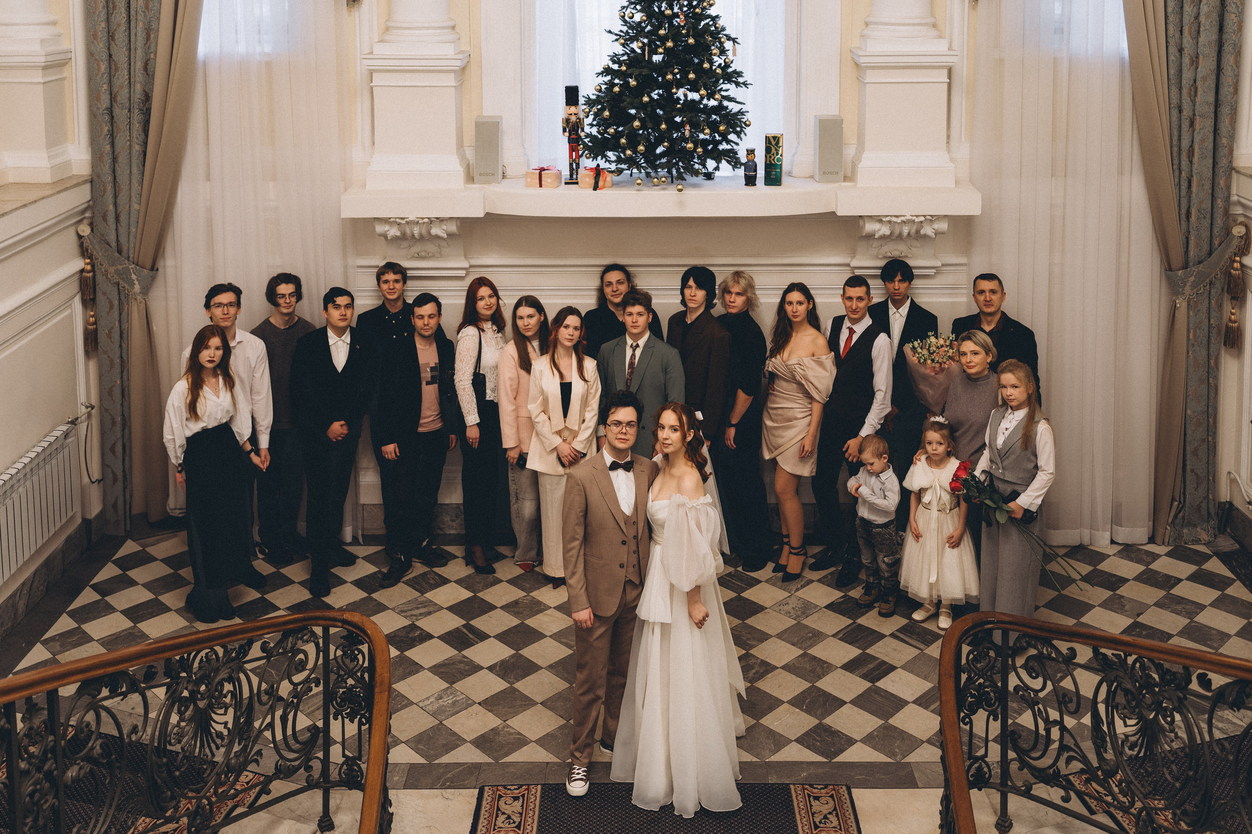 СВАДЕБНАЯ СЬЕМКА ВО ВТОРОМ ДВОРЦЕ С ГОСТЯМИ И ПРОГУЛКА В ТАВРИЧЕСКОМ САДУ. Профессиональный фотограф, Санкт-Петербург — Виктория Богомолова