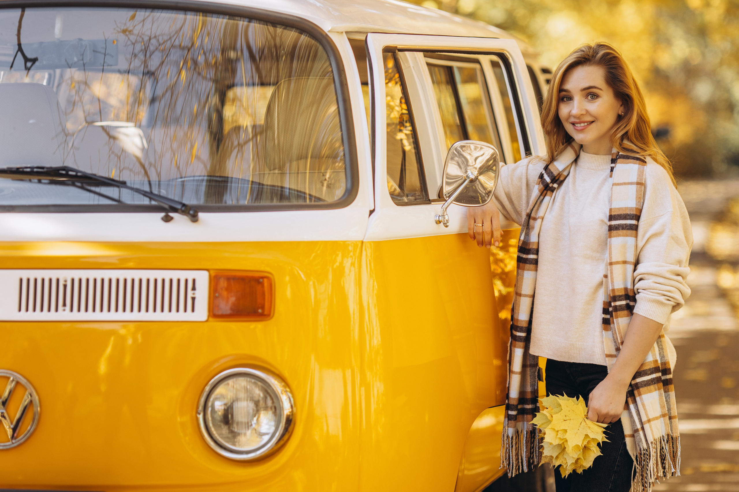 Ретро автобус. Свадебный и семейный фотограф Москва и Московская область