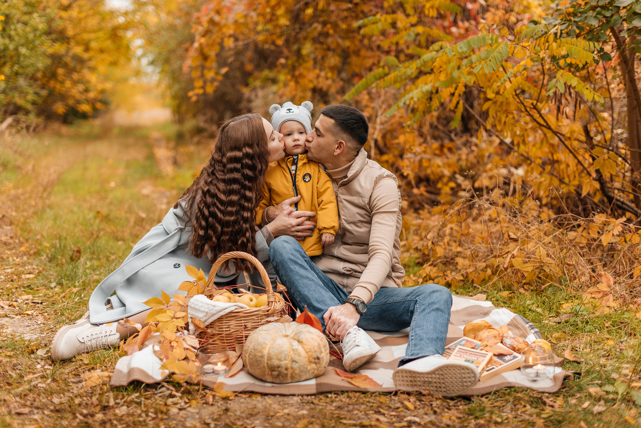 Осенняя семейная фотосессия. Свадебный и семейный фотограф Кореновск/Краснодар
