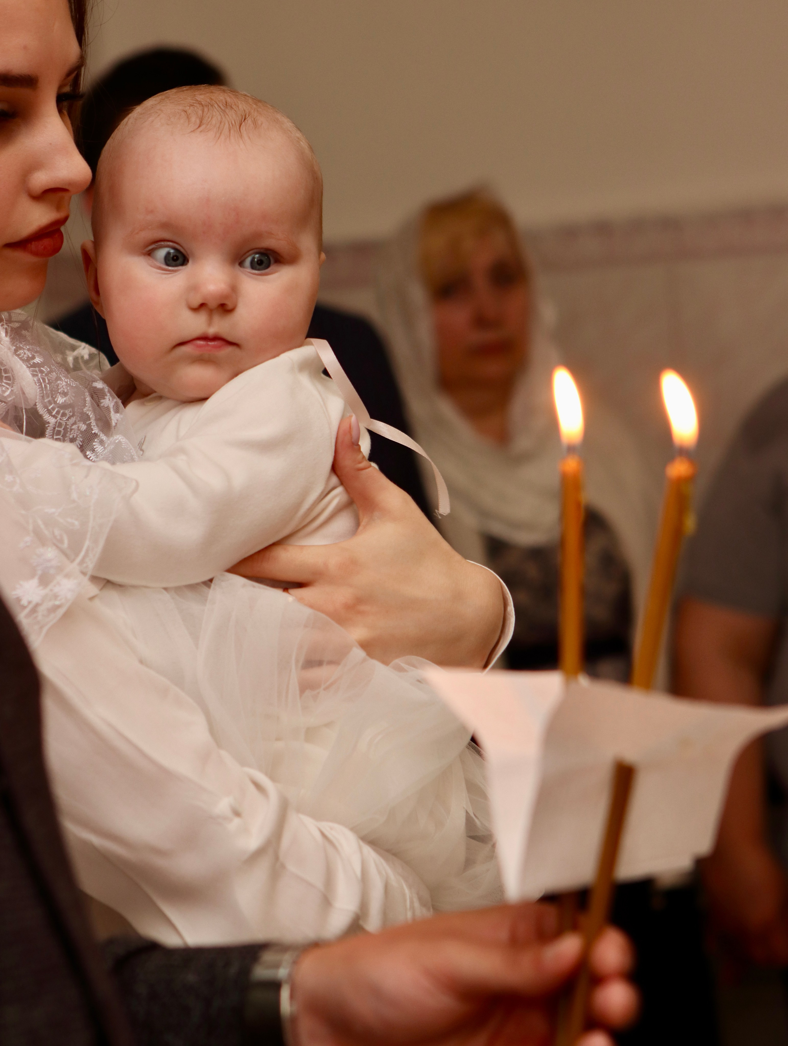 Анастасия и Вадим — крещение Виктории. Фотограф в Курске Смирнов Евгений