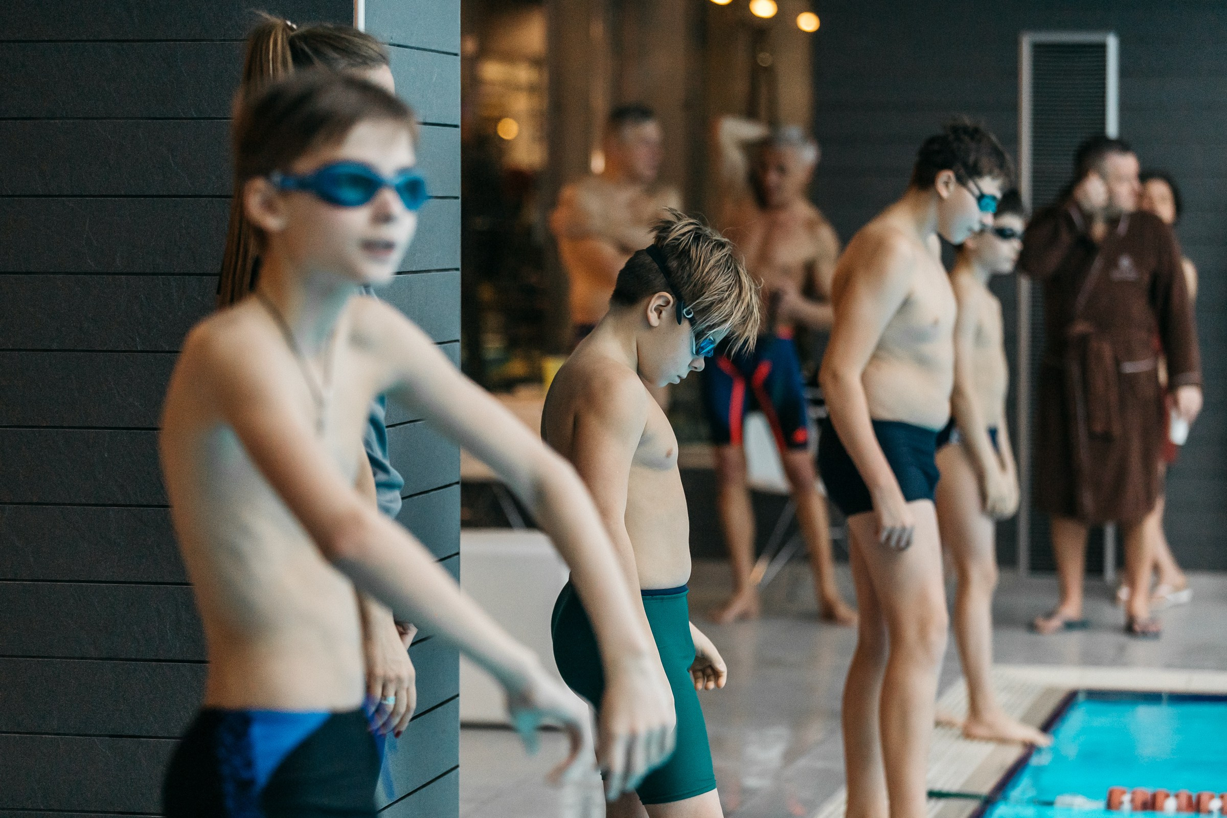 Соревнования по плаванию (зима)