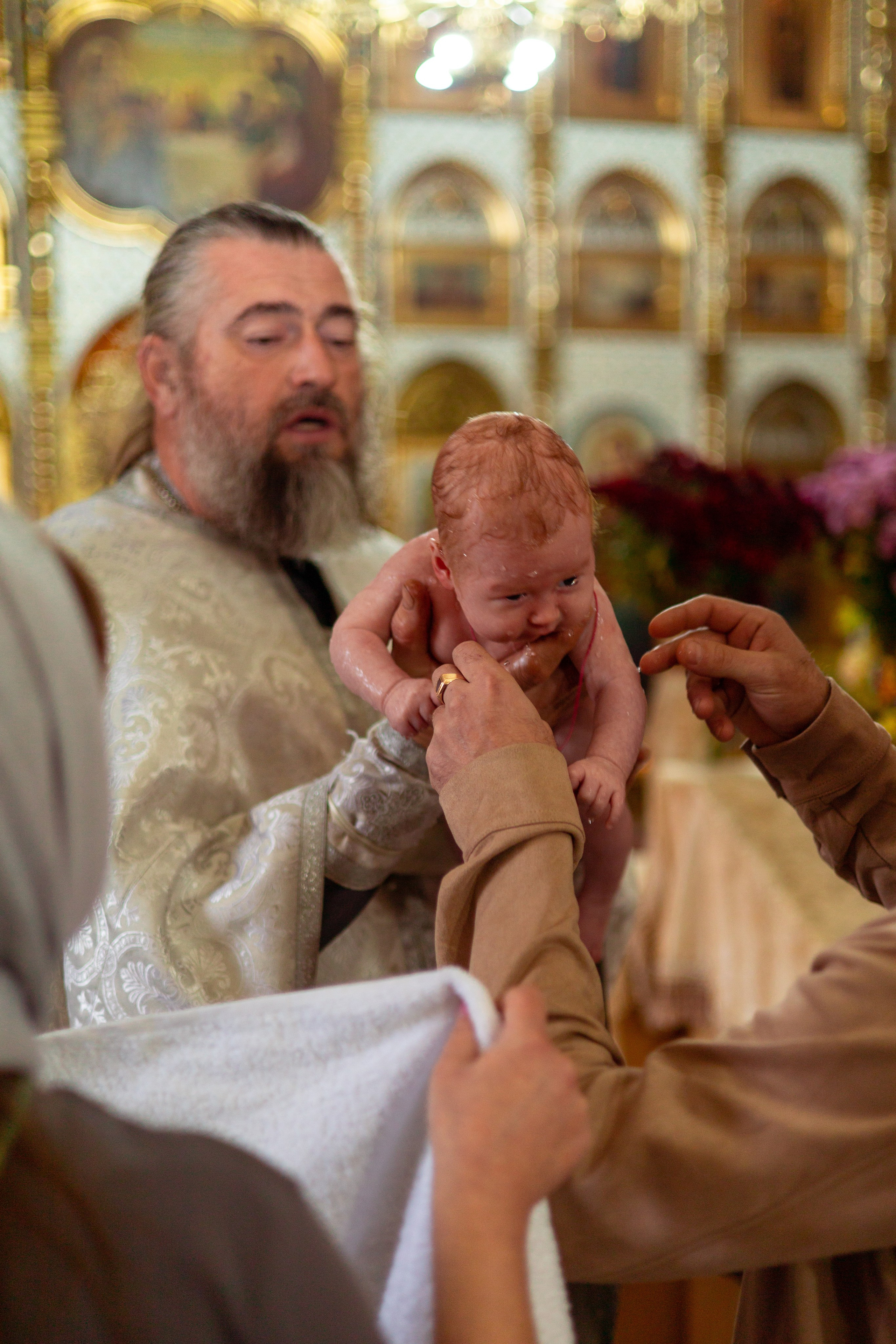 Таинство Крещения Мирославы. Семейный и детский фотограф в Михайловке Татьяна Лестьева
