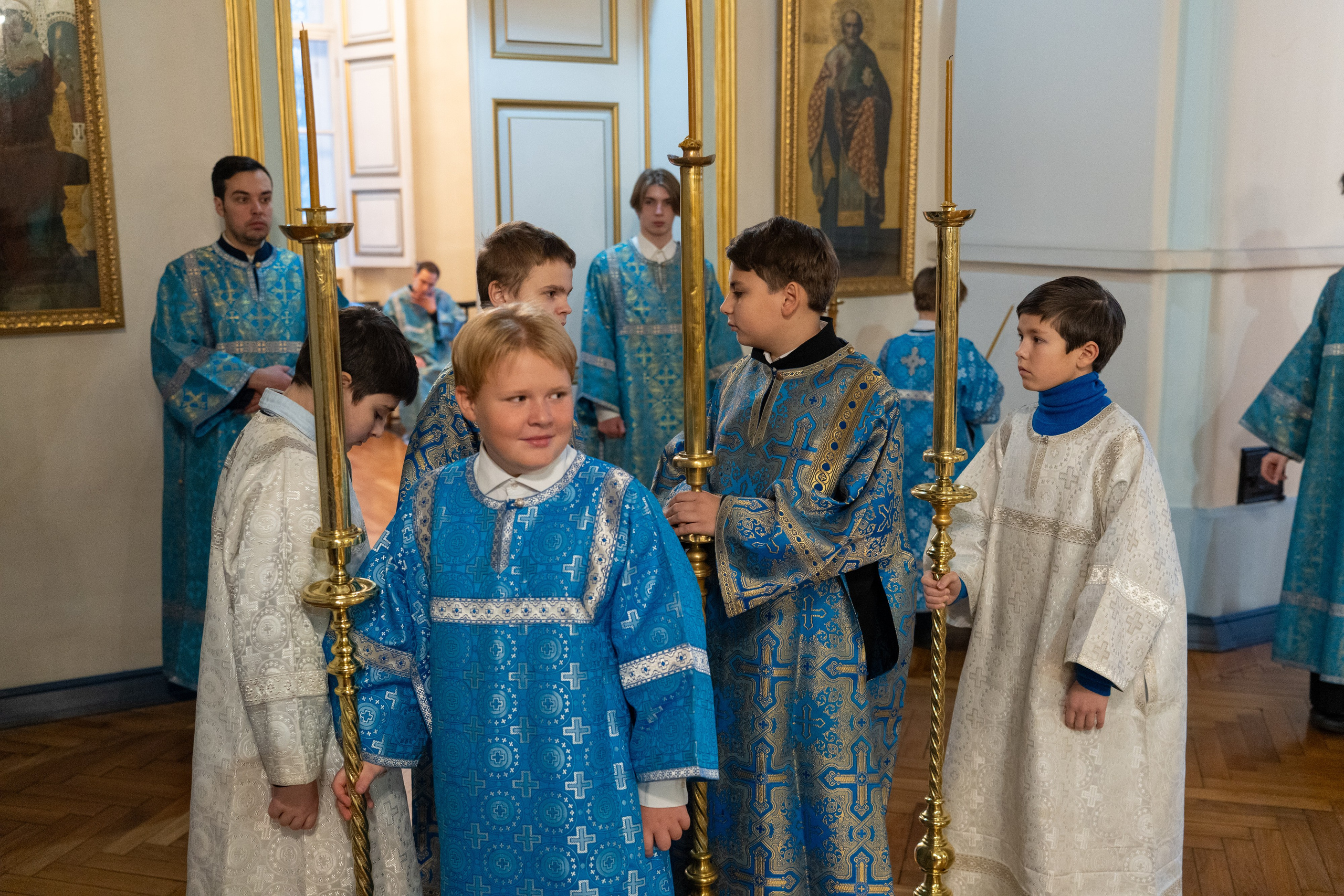 Неделя 26-я по Пятидесятнице. Попразднство Введения. Вмц. Екатерины. НИКОЛО-БОГОЯВЛЕНСКИЙ МОРСКОЙ СОБОР