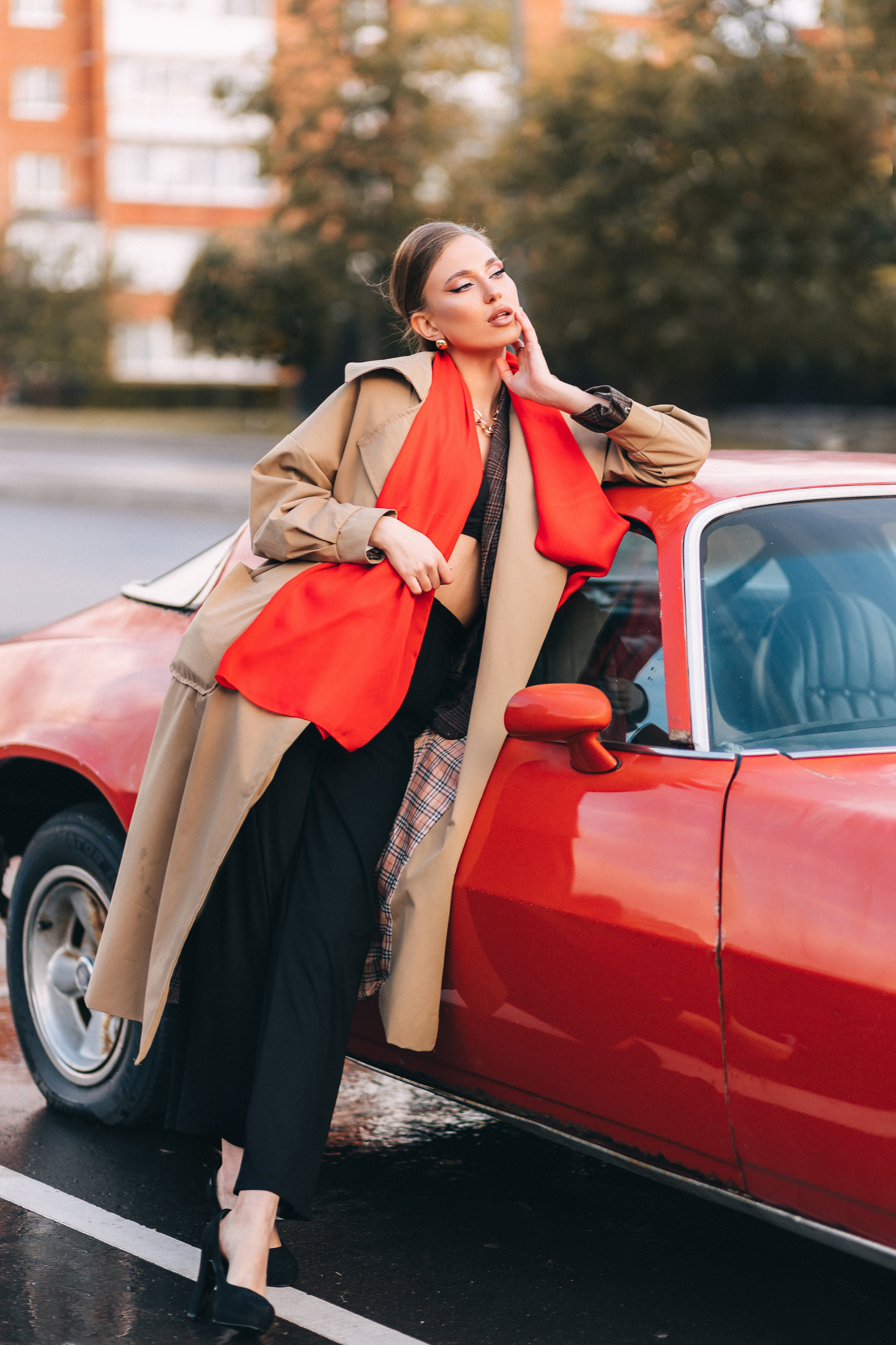 Фотосессия с машиной