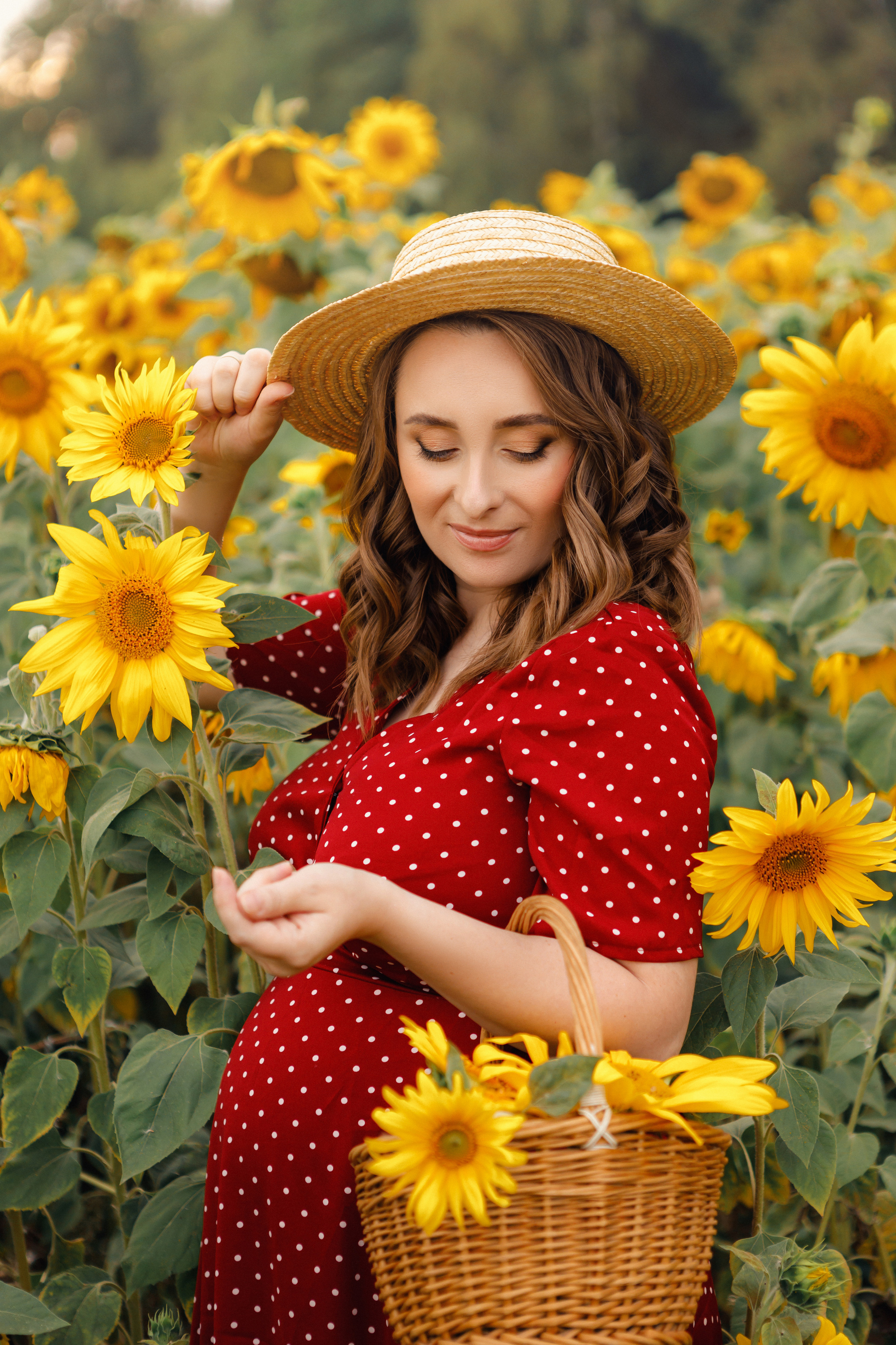 Фотосессия с подсолнухами. Зотова Алена — семейный и женский фотограф в Зеленограде