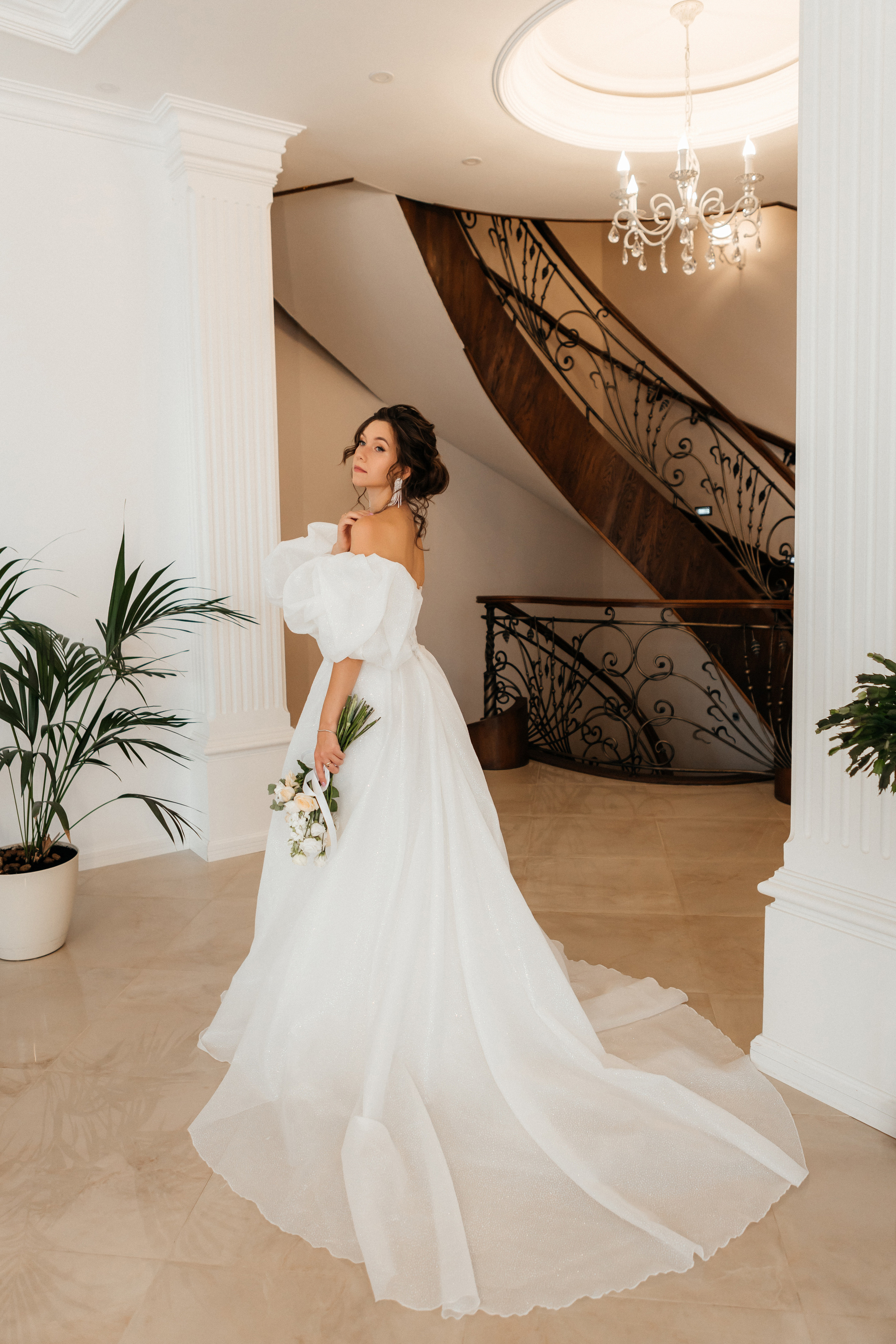 Свадебная фотосессия в загородном доме