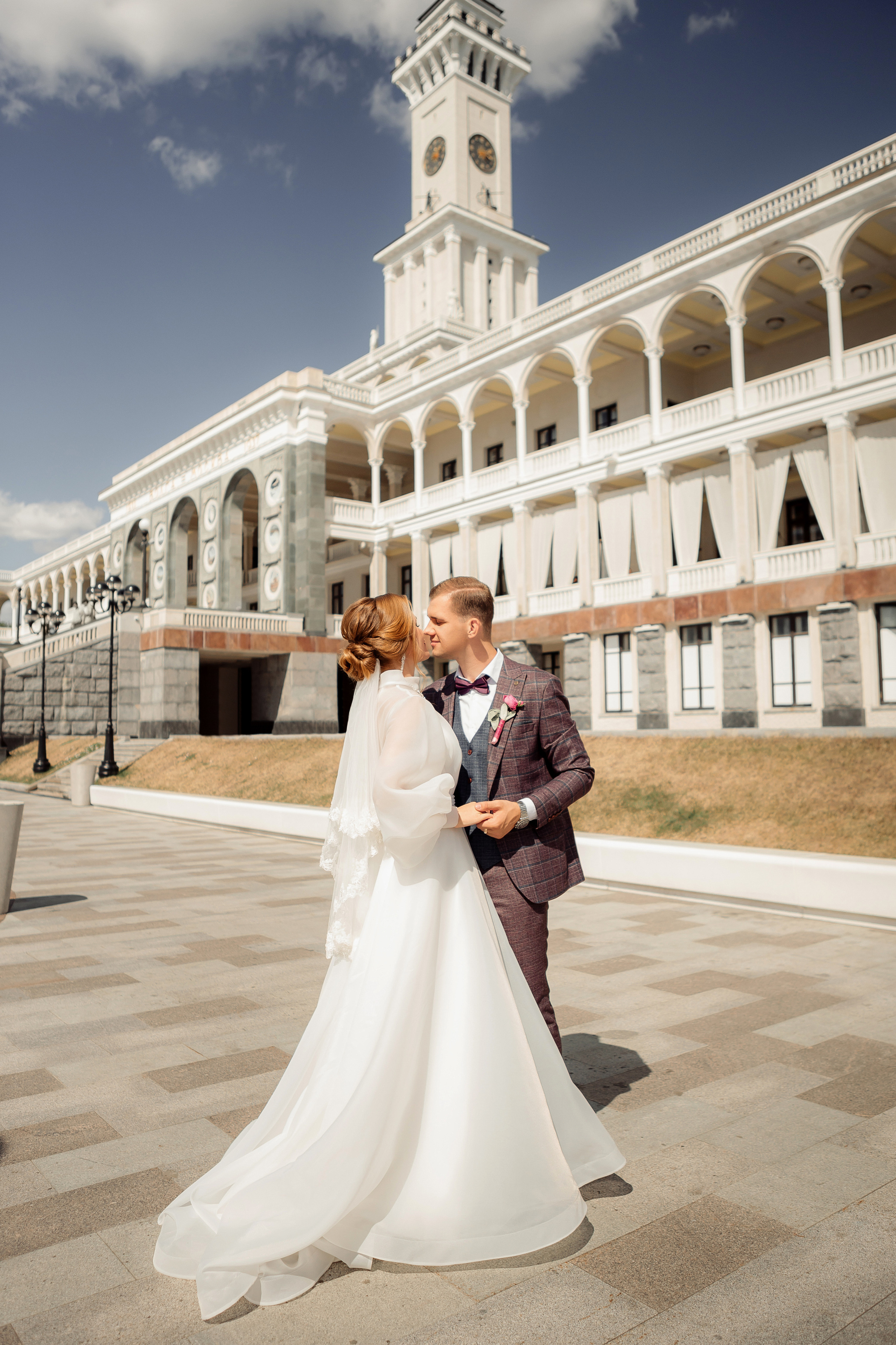 Свадебная фотосессия на Речном вокзале