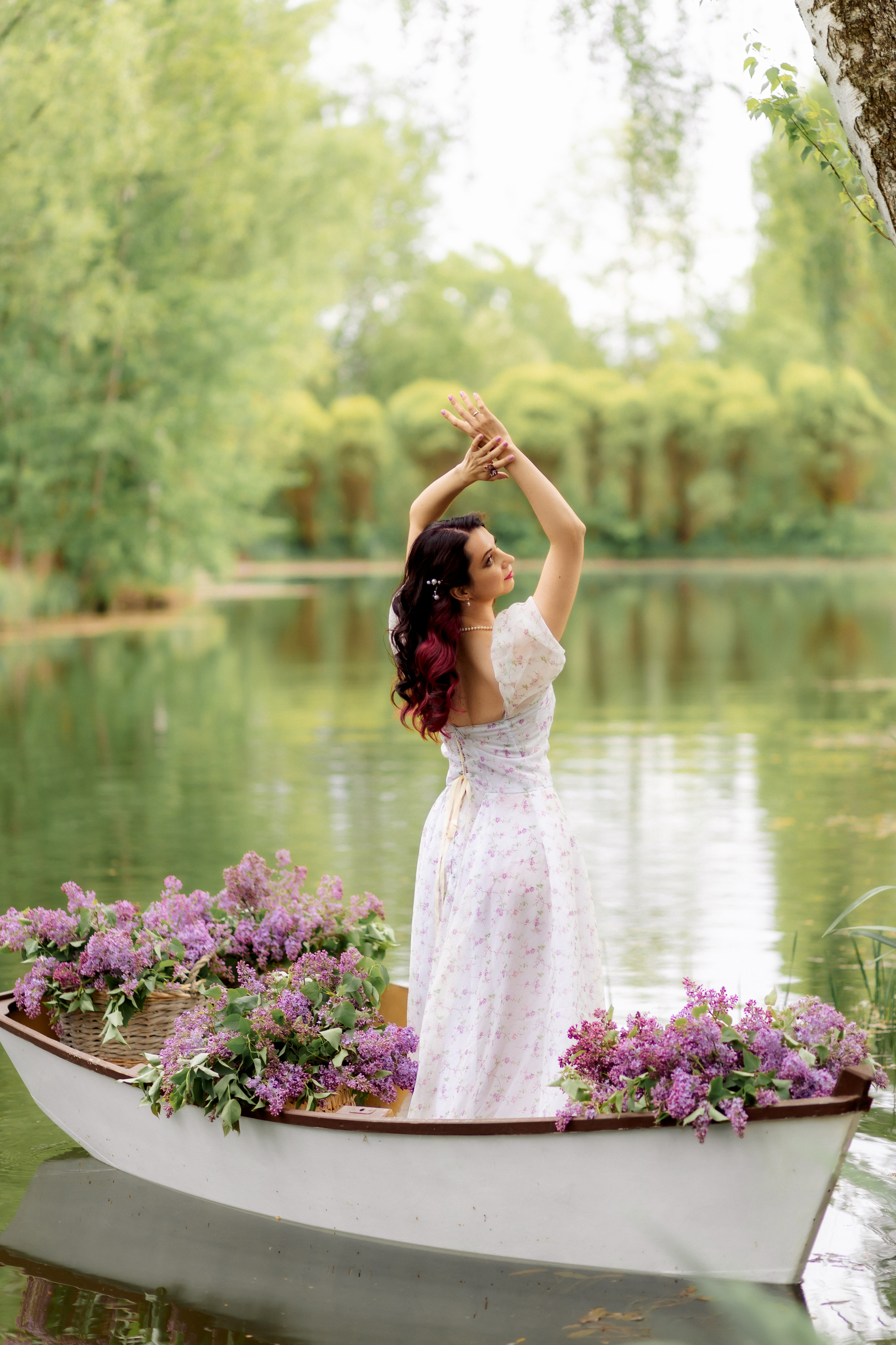 Семейная съемка в лодке. Зотова Алена — семейный и женский фотограф в Зеленограде