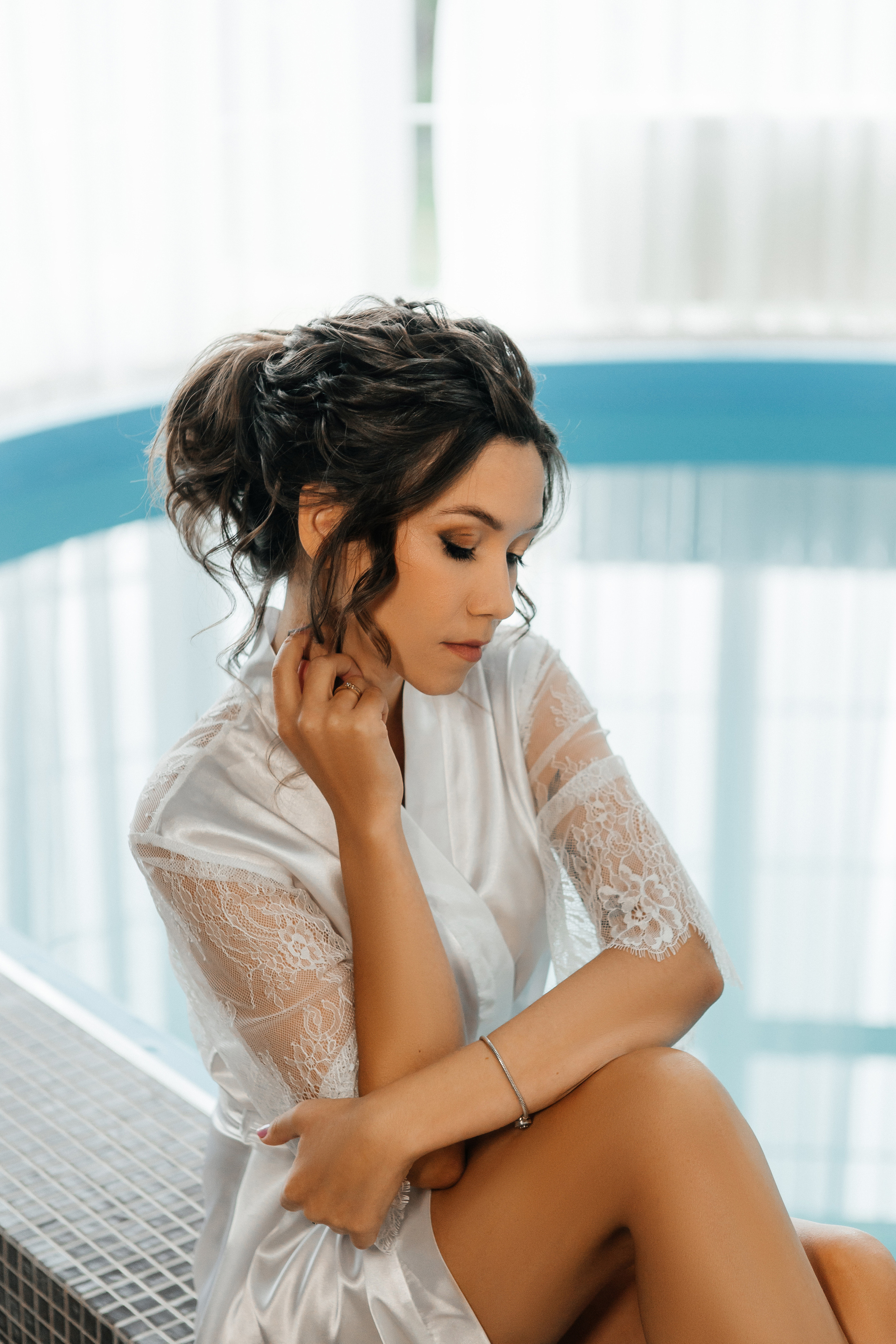 Свадебная фотосессия в загородном доме